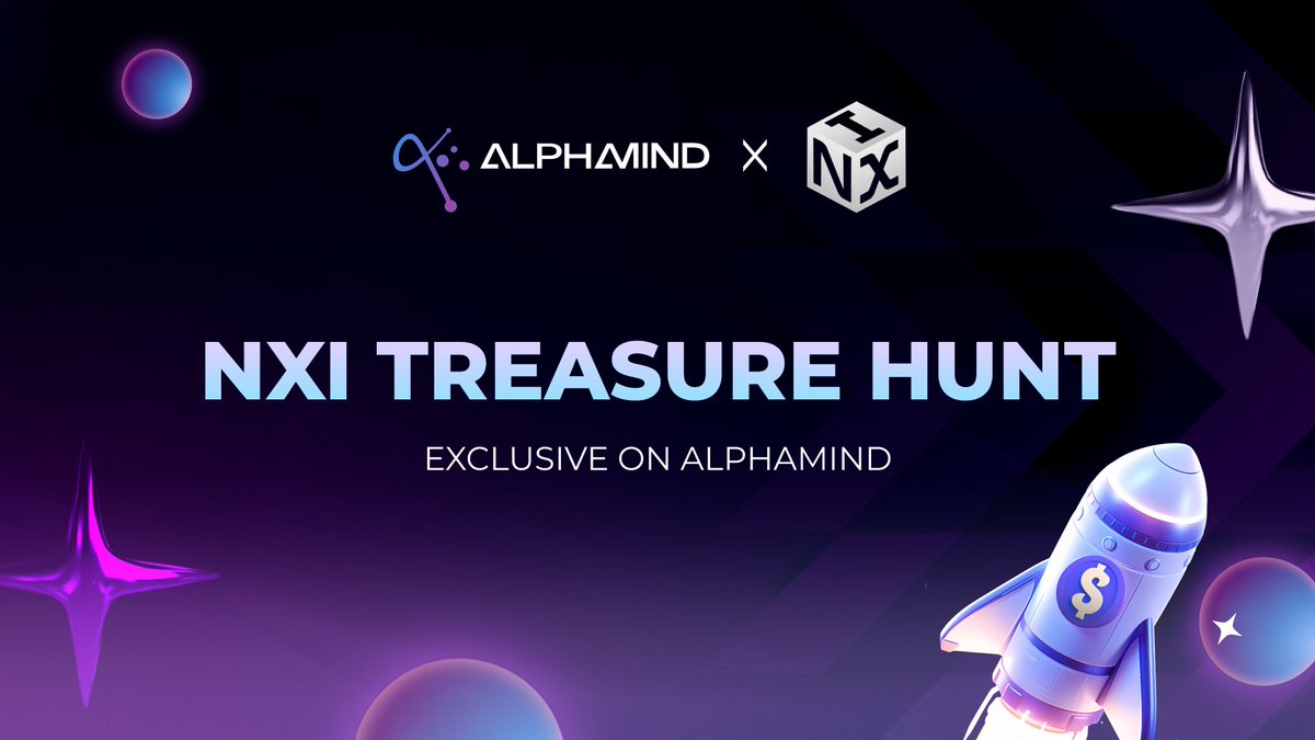 Alphamind_labs's tweet photo. Attention, AlphaMinders! 🦄​

We are glad to announce a rare opportunity for you to join the @NXI_ecosystem x @alphamind_labs Quest 🚀 

Dive into #NXI’s market network, #AI-powered infrastructure, and tools for digital creators while earning rewards. Complete all tasks to unlock an exclusive NXI bonus!

🎁 Rewards 
🏆 4 Champion NFTs (worth $50 each)
🎴 40 Card Pack NFTs
🎟 4 whitelist spots for the upcoming NXI VIP Pass Mint (limited 999 supply + airdrop of $NXI tokens at launch

📍 How to Participate:
1️⃣ Join the Quest on AlphaMind → https://t.co/CbyK1WsrDS
2️⃣ Participate and complete the tasks to enter!

🔥  Time is ticking! Hurry up to grab exclusive rewards and help shape the future of the Web3 space!

#NXIQuest