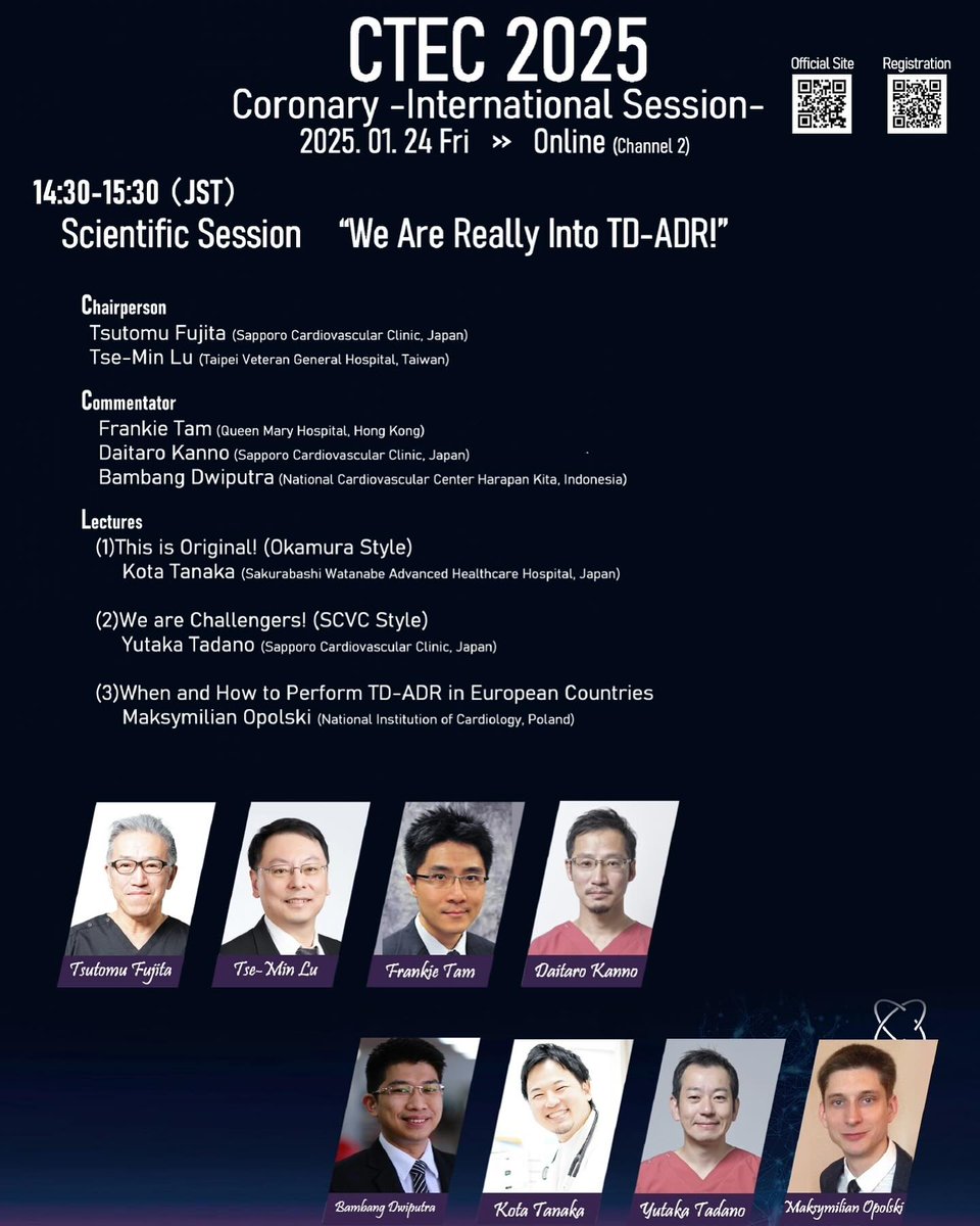 Tsutomu Fujita MD (@laserrman) on Twitter photo #TDADR #CTO #HDR
Thank you <a href="/OpolskiMP/">Maksymilian Opolski</a> .
This session is focused on differences between original and SCVC
<a href="/realarainmd/">Salman Arain</a> <a href="/cto_chip_japan/">CTO&CHIP JAPAN</a> <a href="/DaitaroK/">Daitaro Kanno</a> <a href="/calcbreaker/">Takuro Sugie</a> <a href="/SKuramitsu0511/">Shoichi Kuramitsu, MD, PhD, FACC, FSCAI</a> <a href="/tadano98/">Yutaka Tadano</a> <a href="/rotamonster/">ROTAMONSTER</a> <a href="/OpolskiMP/">Maksymilian Opolski</a> <a href="/jcspratt/">jcspratt</a> <a href="/KambisMashayek1/">Kambis Mashayekhi</a> <a href="/LAzzaliniMD/">Lorenzo Azzalini</a> <a href="/AgostoniPF/">Pierfrancesco Agostoni</a> <a href="/skat_ct/">Carlo Tumscitz</a> #TDADR #CTO #HDR
Thank you <a href="/OpolskiMP/">Maksymilian Opolski</a> .
This session is focused on differences between original and SCVC
<a href="/realarainmd/">Salman Arain</a> <a href="/cto_chip_japan/">CTO&CHIP JAPAN</a> <a href="/DaitaroK/">Daitaro Kanno</a> <a href="/calcbreaker/">Takuro Sugie</a> <a href="/SKuramitsu0511/">Shoichi Kuramitsu, MD, PhD, FACC, FSCAI</a> <a href="/tadano98/">Yutaka Tadano</a> <a href="/rotamonster/">ROTAMONSTER</a> <a href="/OpolskiMP/">Maksymilian Opolski</a> <a href="/jcspratt/">jcspratt</a> <a href="/KambisMashayek1/">Kambis Mashayekhi</a> <a href="/LAzzaliniMD/">Lorenzo Azzalini</a> <a href="/AgostoniPF/">Pierfrancesco Agostoni</a> <a href="/skat_ct/">Carlo Tumscitz</a>