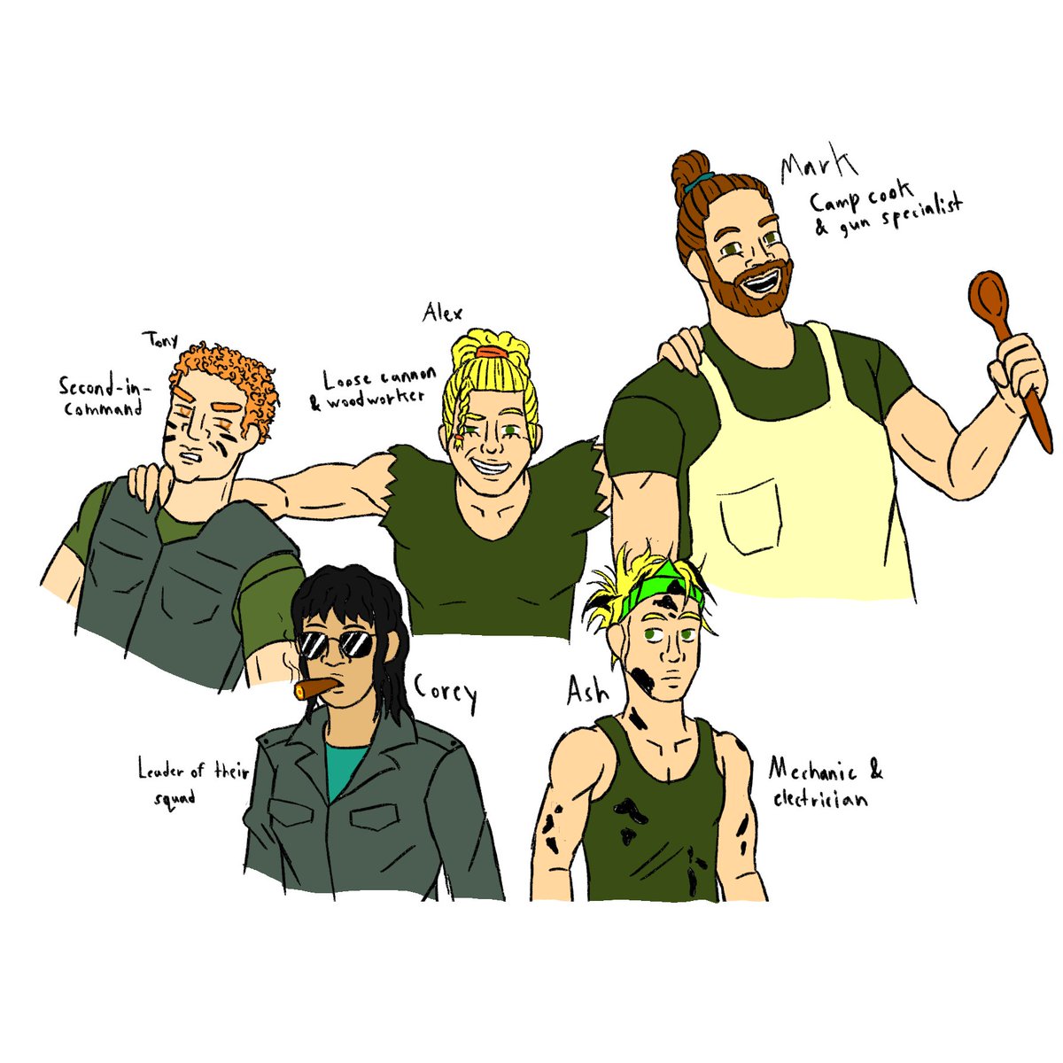 CroissantGun's tweet photo. Some fan concept art of Hotline Miami Characters before the game takes place. Pre-Hotline Miami concept art #hlm #hlm2 #hotlinemiami #hotlinemiami2 https://t.co/JXlVT9jrcI