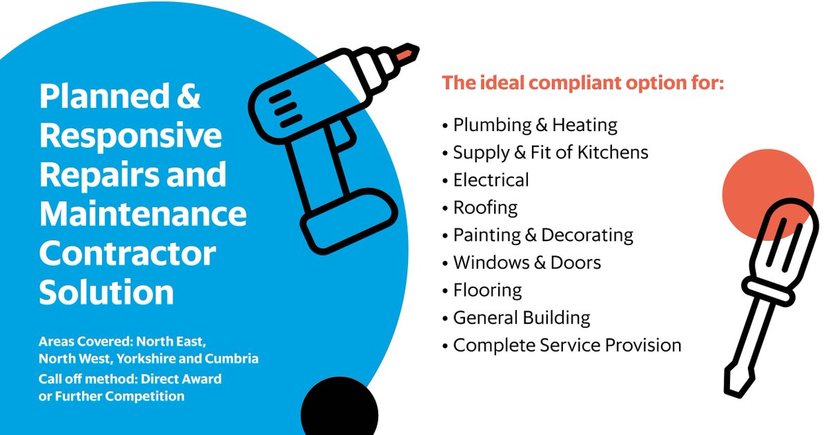 Prosper (@prosper_ne) on Twitter photo Are you a landlord in the North East, North West, Yorkshire or Cumbria? Do you want to make improvements to your residents' homes?
Our Planned & Responsive Repairs and Maintenance Contractor Framework could be the solution youโre looking for.
๐ง info@prosper.uk.com
#landlord Are you a landlord in the North East, North West, Yorkshire or Cumbria? Do you want to make improvements to your residents' homes?
Our Planned & Responsive Repairs and Maintenance Contractor Framework could be the solution youโre looking for.
๐ง info@prosper.uk.com
#landlord