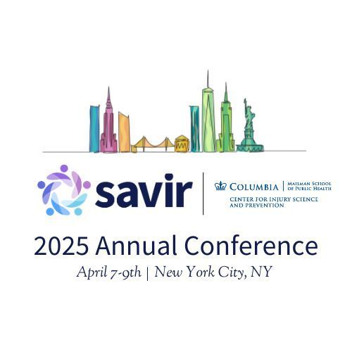 The full agenda for the #SAVIR2025 conference in New York, NY is now accessible at: buff.ly/3Cmv891. Explore the diverse array of subjects on injury and violence prevention, along with state-of-the-art skill-based workshops, and sign up today!