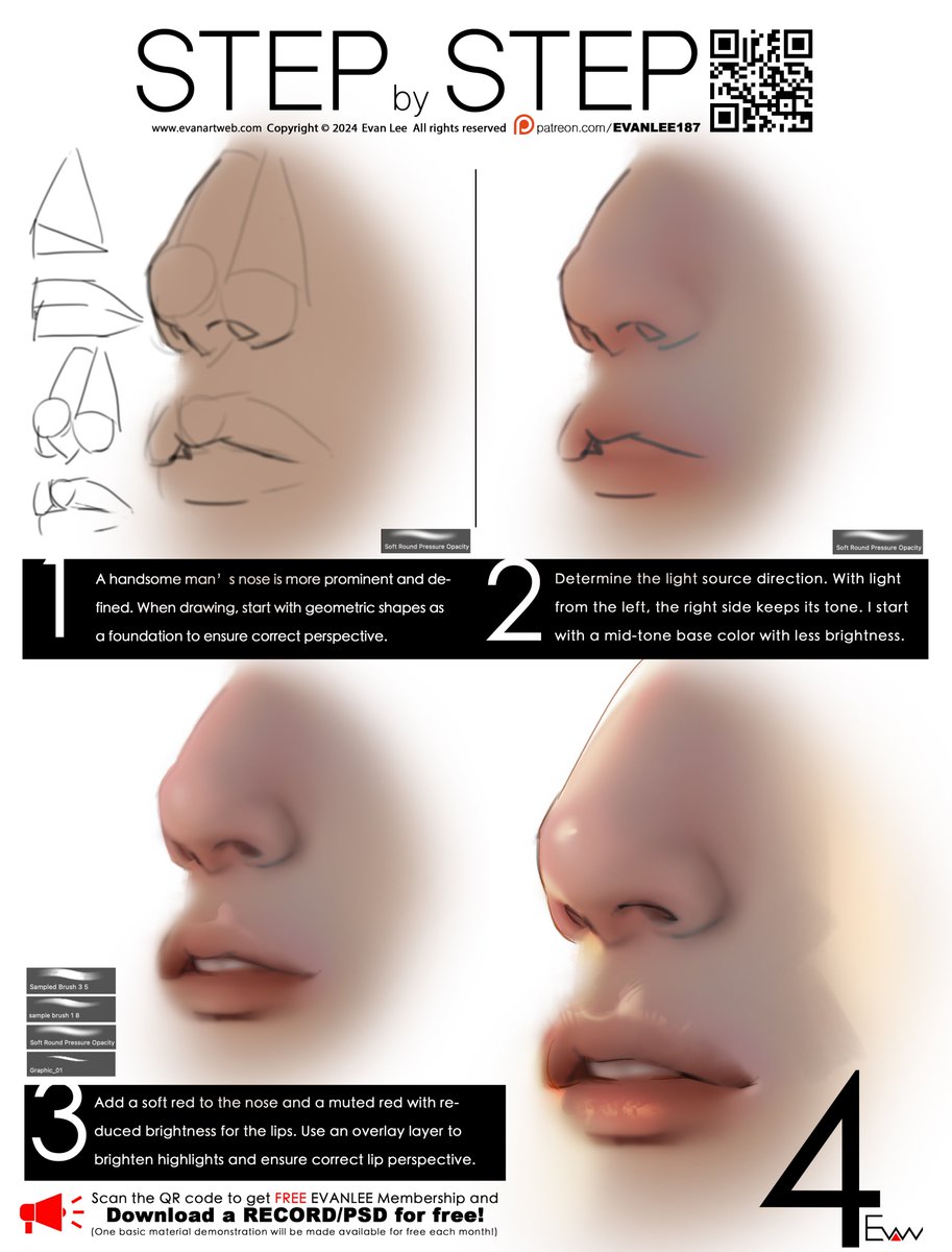 EVANLEE082's tweet photo. It is how I draw it~🤡
#patreon #evanlee #drawing #photoshop #face https://t.co/pwCJZMImUb
