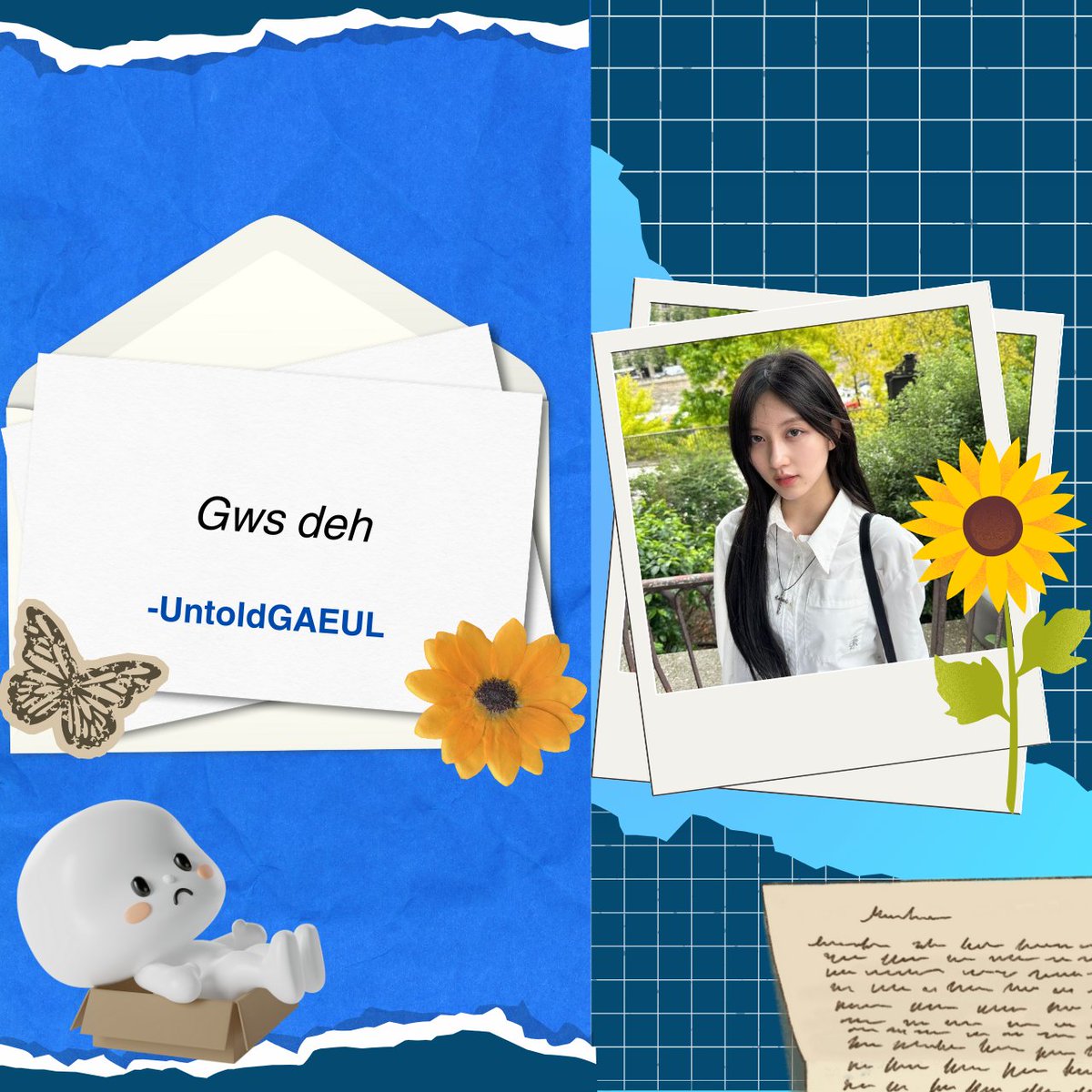 After 5 unforgettable days, With this, I, Kim Gaeul can finally say it: 𝗜 𝗹𝗼𝘃𝗲 𝘆𝗼𝘂! Not just the kind of love you say in passing, but the kind that’s filled with gratitude for the memories we’ve created together.