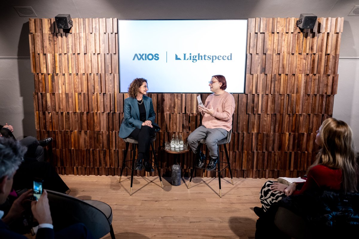 ICYMI: Yesterday, @DanPrimack and @InaFried from @Axios hosted 1:1 conversations at The Lighthouse during the ‘Cutting Through AI Hype’ session. Here’s what we discussed:

→ Setting realistic expectations for ROI in AI
→ Industries where AI is making the biggest impact
→ Data