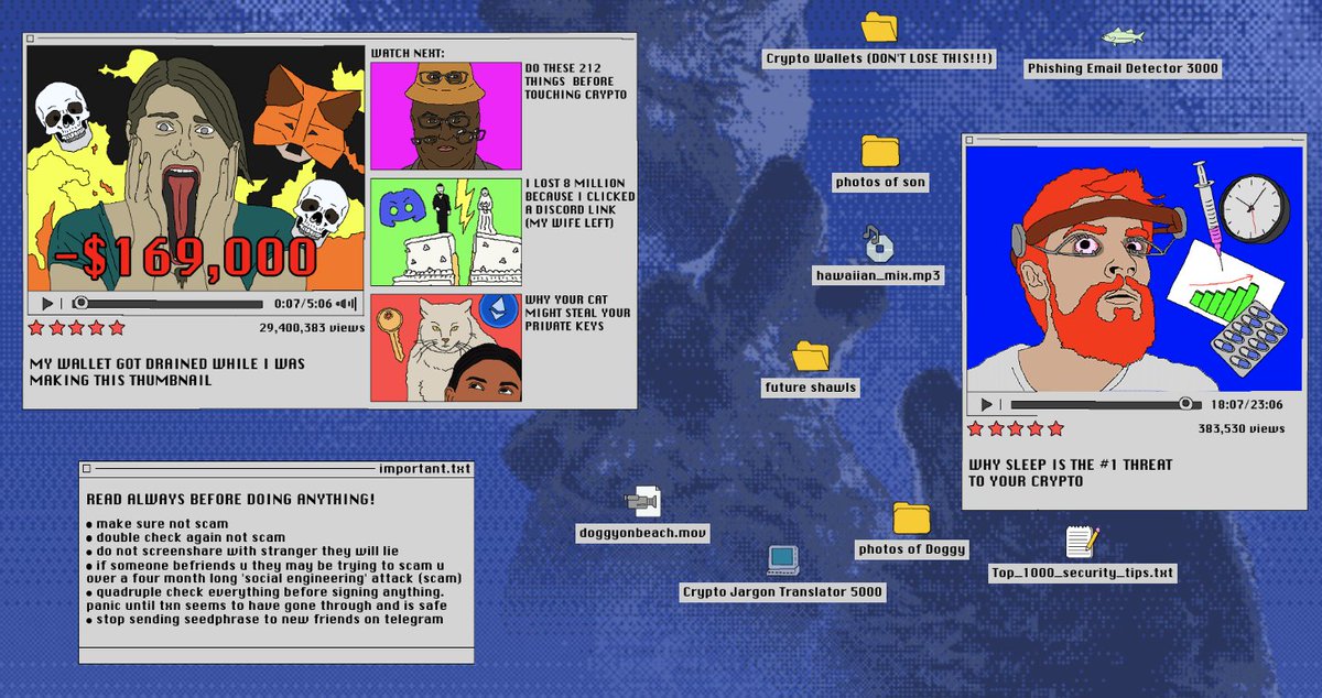 Our $FAIR Presale site revealed Doggy Daddy's desktop... what a mess!

Good thing peace of mind is only a few clicks away...