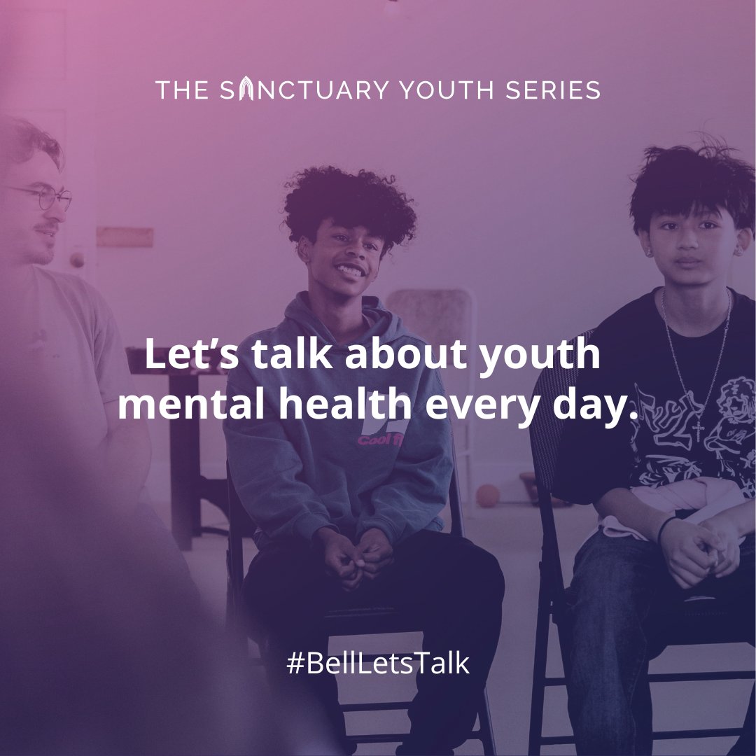 On #BellLetsTalkDay we want to emphasize supporting youth mental health is critical every day of the year. Let’s work together to create spaces where youth feel safe to talk about mental health. Learn about our youth resource: hubs.la/Q033s4W00 #BellLetsTalk