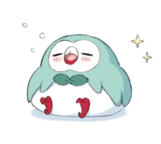 ポケモンスリープにモクロー実装されるの一生待ってる 