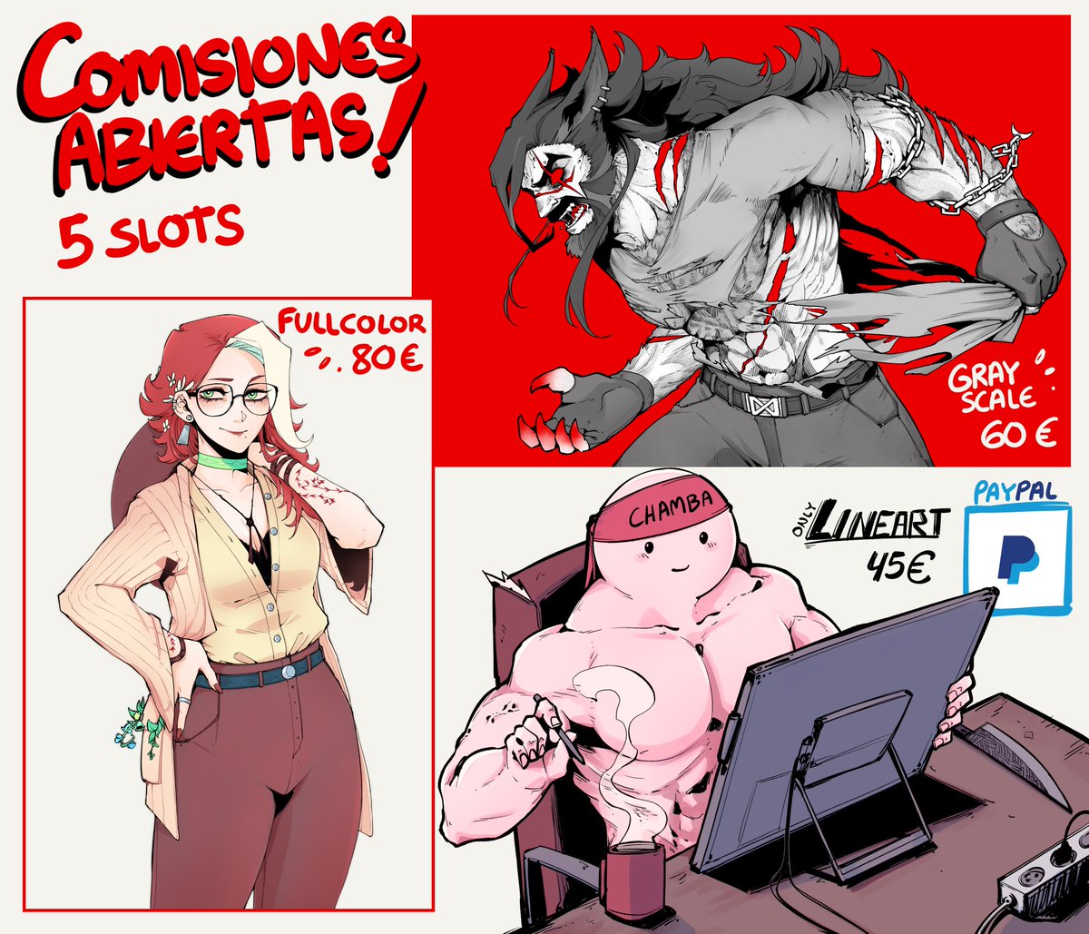Kreadorsito's tweet image. COMISIONES ABIERTAAASSS
Para más info mándenme un MD
Se agradece la difusión❤️