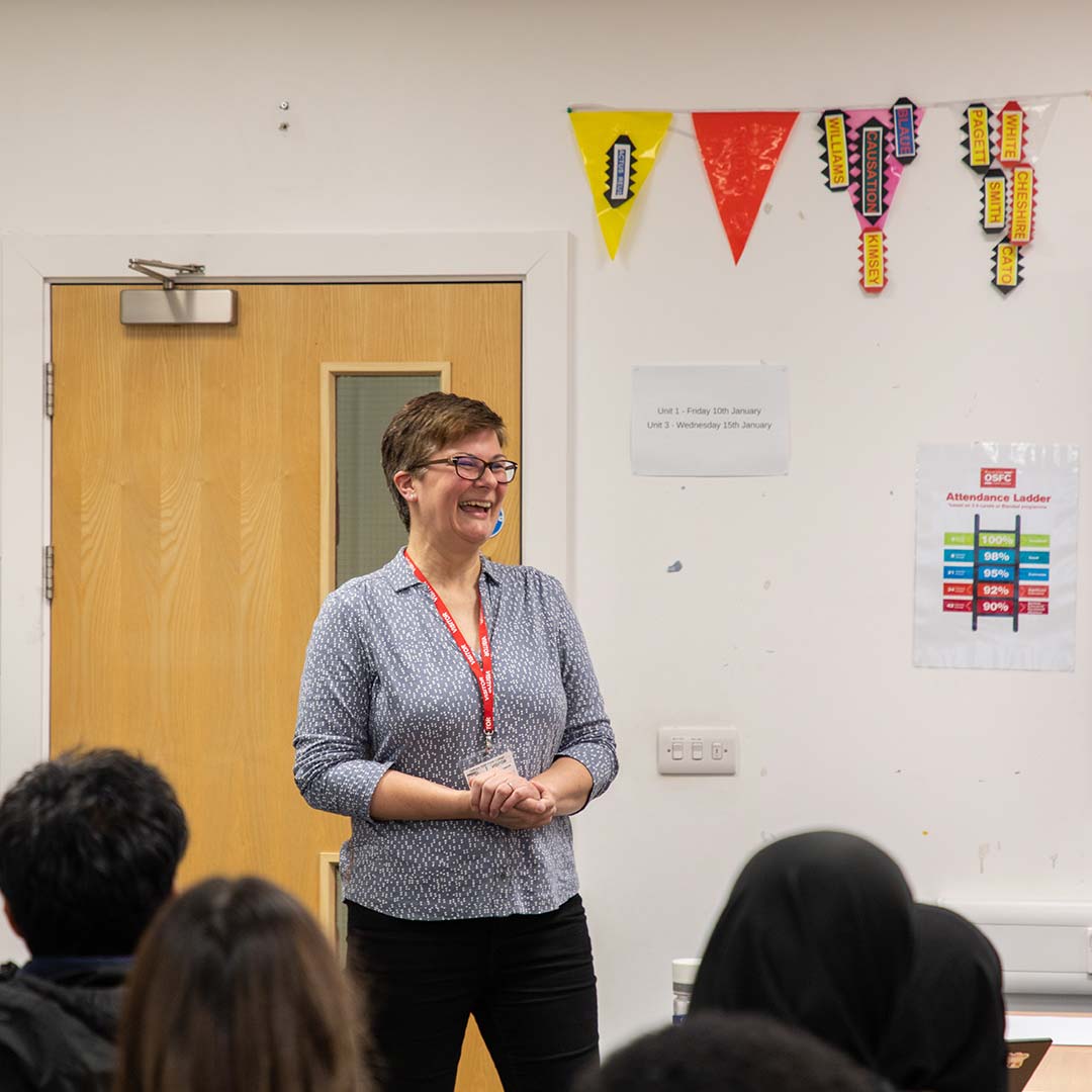 On Monday, we welcomed Professor Charlotte Baker from <a href="/LancasterUni/">Lancaster University</a> to talk with our first year MFL students. Charlotte discussed topics including studying languages at university and the types of careers you can enter with degree in languages.

<a href="/globalaffairslu/">School of Global Affairs at Lancaster University</a> 

#WeAreOSFC