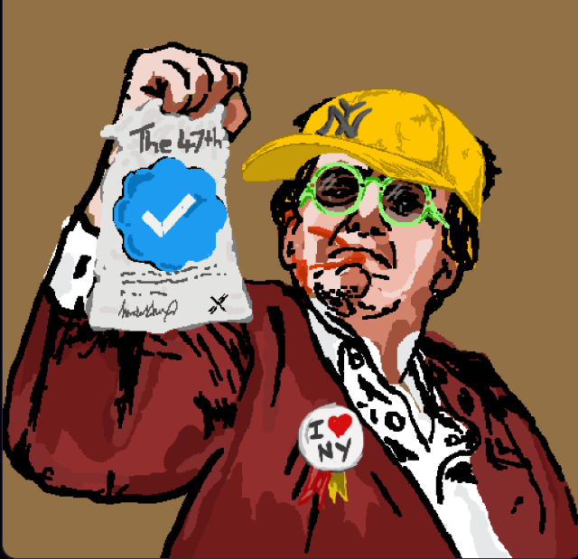 Placed the first NFT from -  Make Bitcoin Great Again!  collection on Magic Eden.

magiceden.io/ordinals/item-…

#NFT #nftart #NFTdrops #NFTGiveaway #NFTs #NFTCommunity #nftarti̇st #nftcreator #ordinals