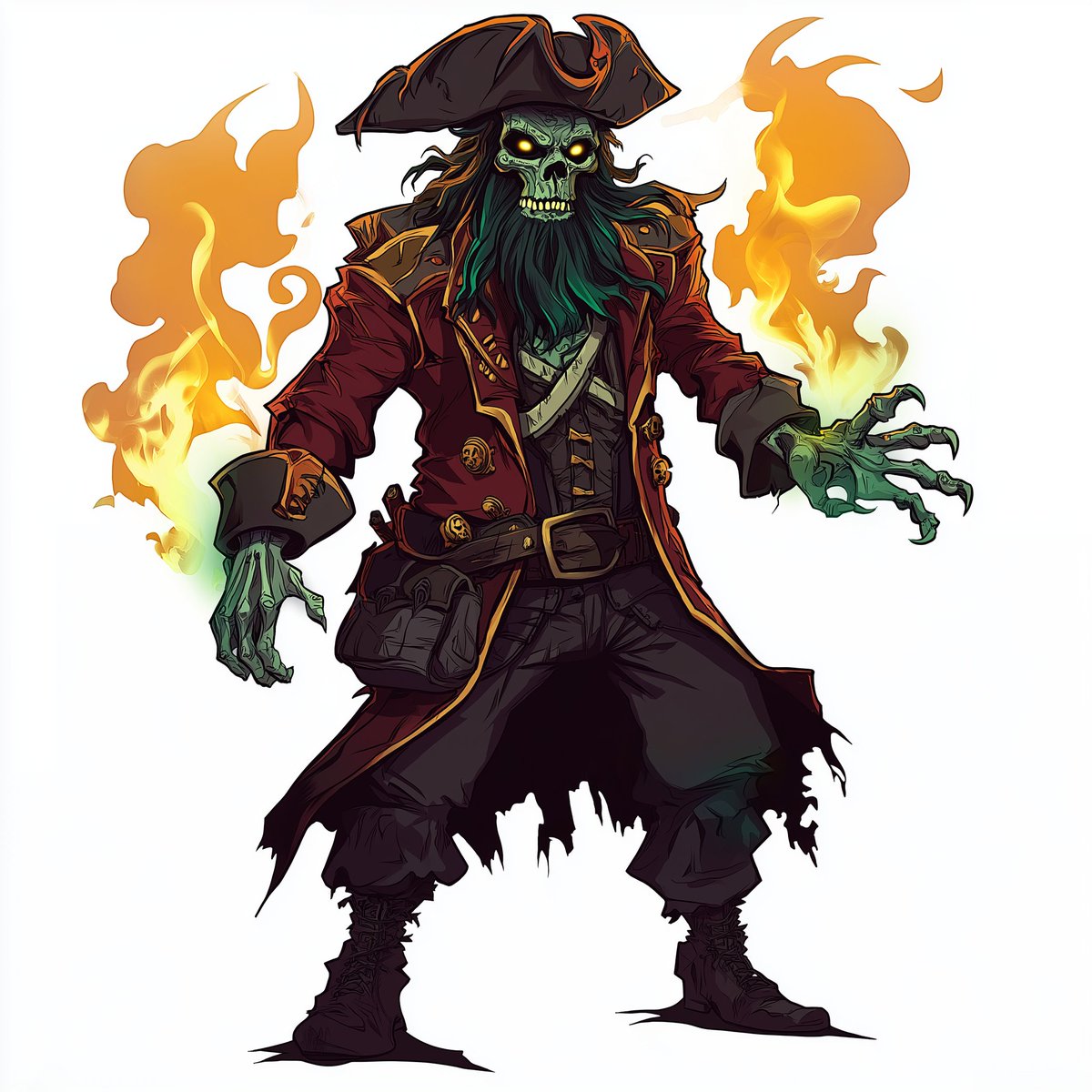 Sebzone's tweet photo. #LeChuck en @midjourney @monkeyislandsp 💚 https://t.co/FiG161Cl7d