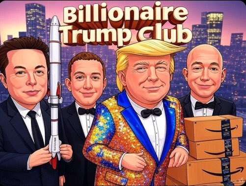 BTC47th's tweet photo. BILLIONAIRE TRUMP CLUB

➡️ $BTC47 #BTC47 ⬅️

2cJVq9ha5k7Gv8eqmkKoK9icWQNgZiNhREEN2GJZmoon

https://t.co/3e25cOeh0F https://t.co/OY2bL4Nnq4