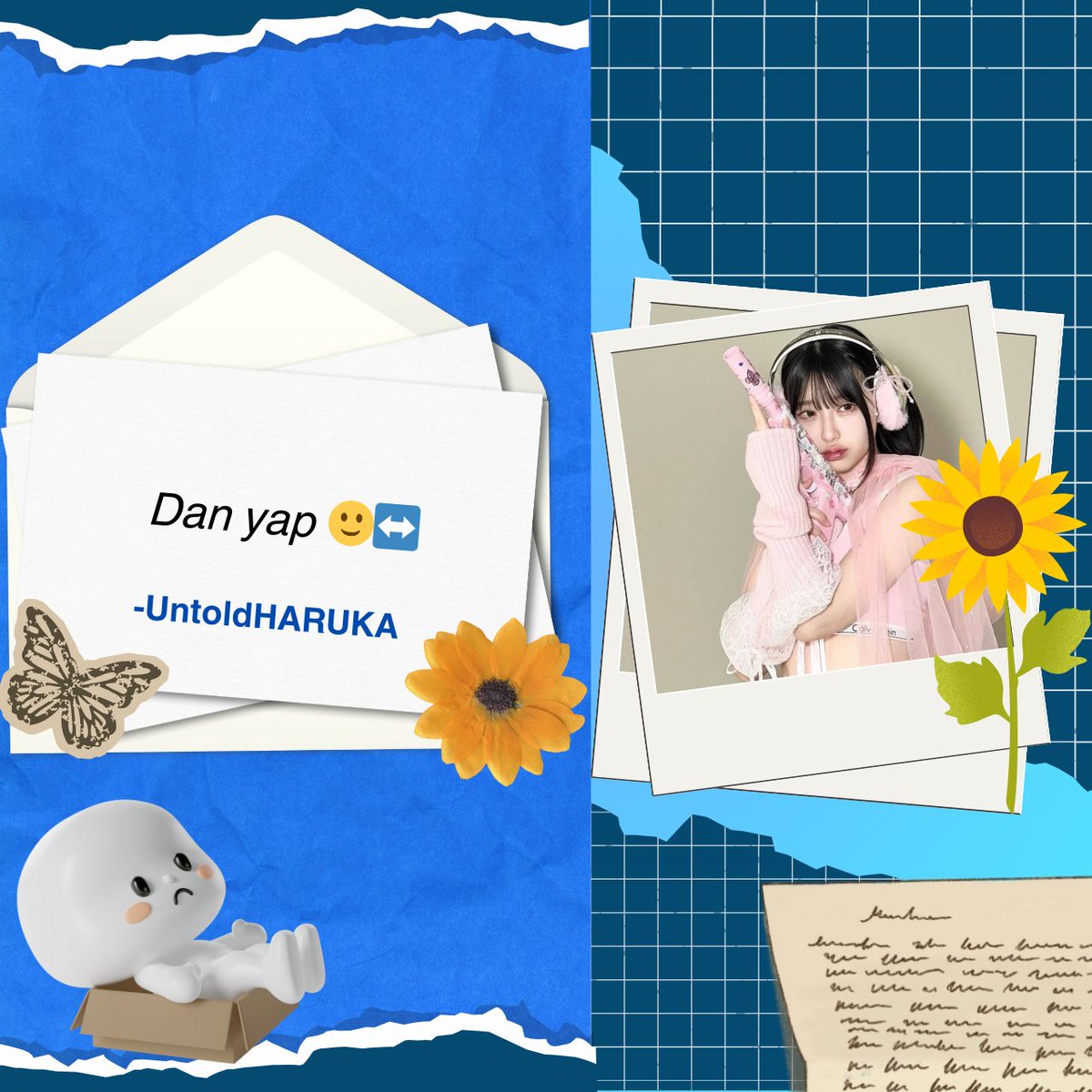 After 5 unforgettable days, With this, I, Sakuraba Haruka can finally say it: 𝗜 𝗹𝗼𝘃𝗲 𝘆𝗼𝘂! Not just the kind of love you say in passing, but the kind that’s filled with gratitude for the memories we’ve created together.