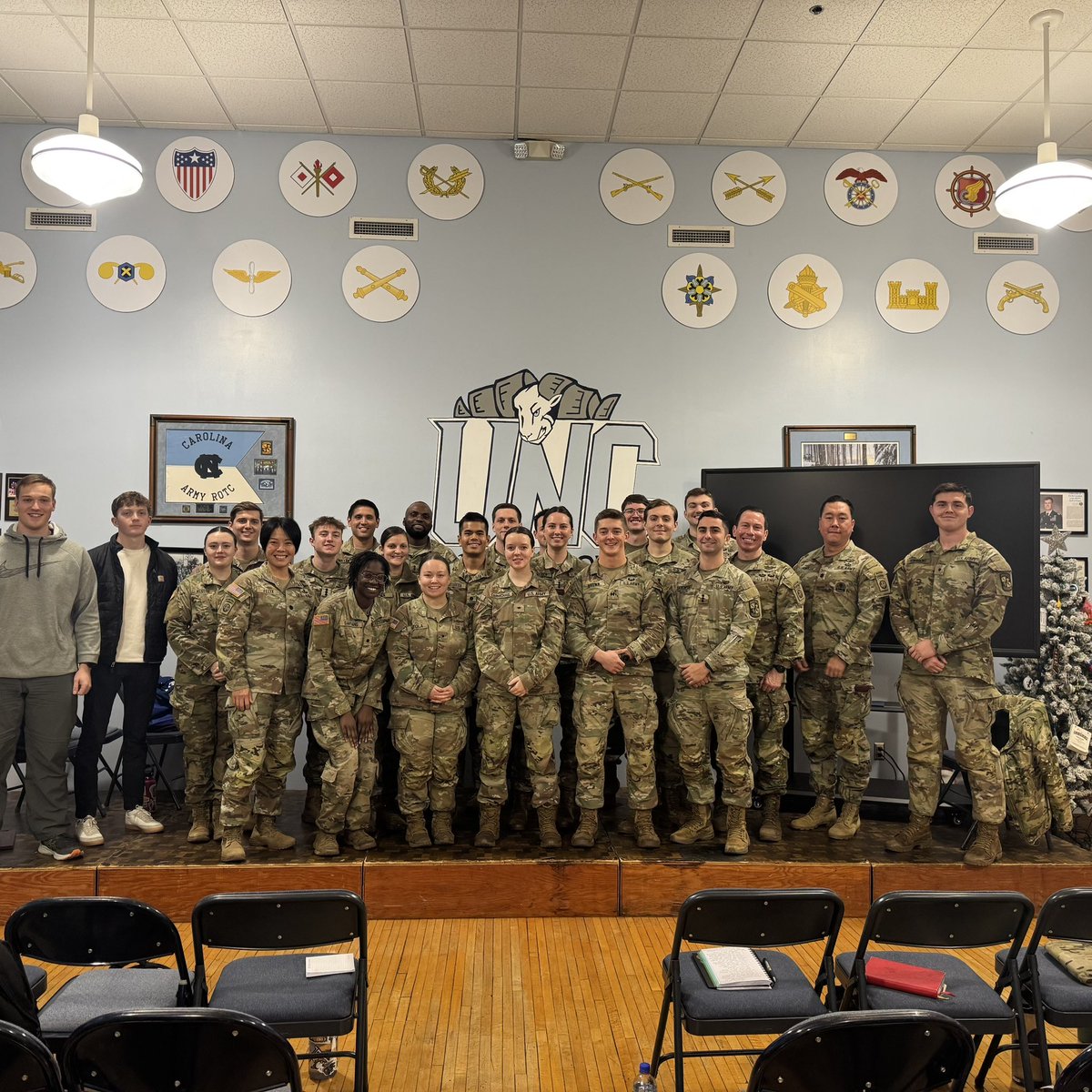 Kristyn Felix (@kristyn_felix1) on Twitter photo Hung out with the UNC Chapel Hill cadets yesterday. Great time talking with the Army’s soon to be 2LTs … coming at you this summer. #letsgo
<a href="/ArmyROTC/">Army ROTC</a>
<a href="/82ndABNDiv/">All American Division</a>
<a href="/UNC/">UNC-Chapel Hill</a> Hung out with the UNC Chapel Hill cadets yesterday. Great time talking with the Army’s soon to be 2LTs … coming at you this summer. #letsgo
<a href="/ArmyROTC/">Army ROTC</a>
<a href="/82ndABNDiv/">All American Division</a>
<a href="/UNC/">UNC-Chapel Hill</a>