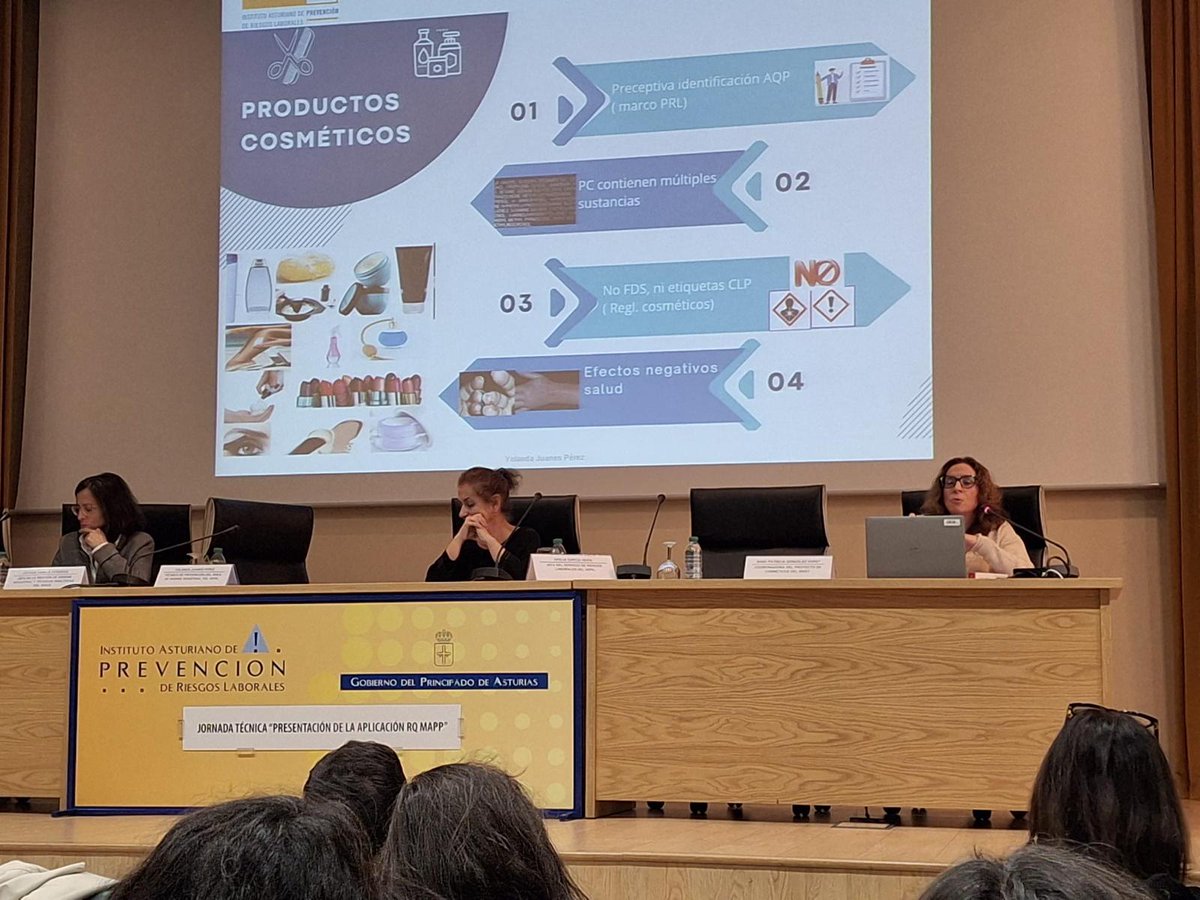 💅 Participamos nunha xornada técnica en Oviedo sobre a presenza de ingredientes perigosos nos cosméticos

Presentouse unha ferramenta, RQ MAPP, para identificalos, avaliar a exposición e adoptar medidas preventivas

👉issga.xunta.gal/gl/novas/parti…