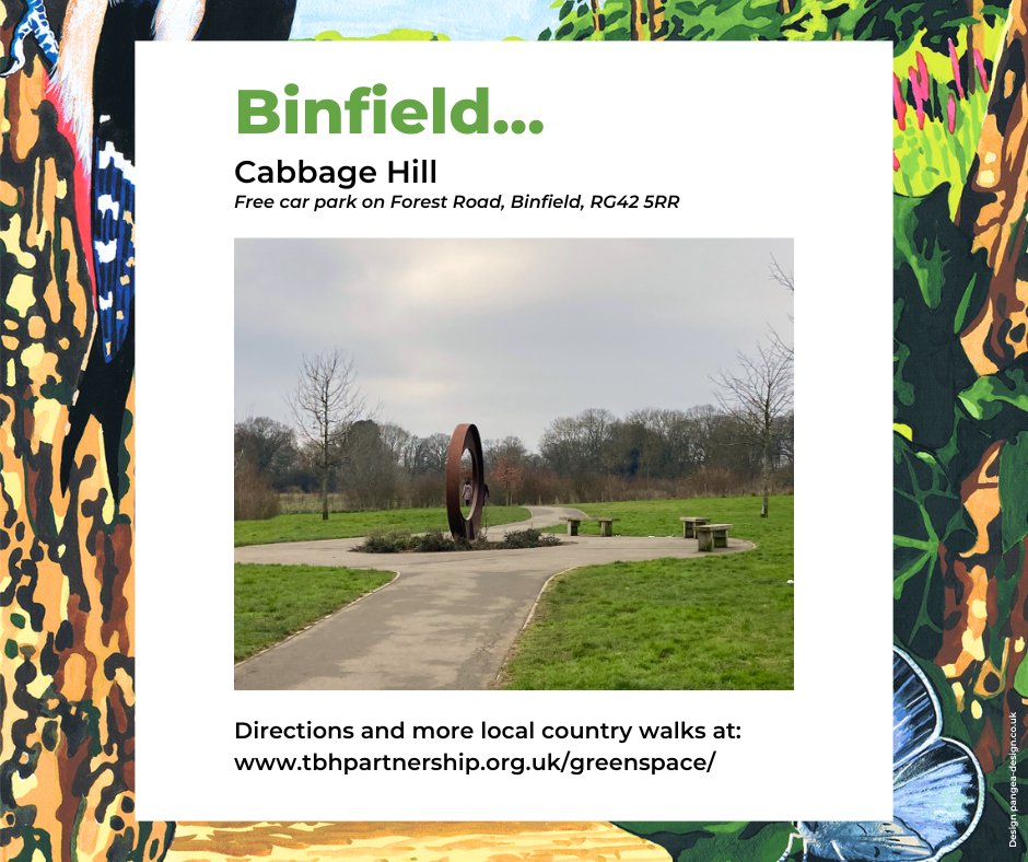 Even in the depths of winter Cabbage Hill offers a scenic walk, with both surfaced and natural path routes. There's plenty of space to roam and benches provide the opportunity to sit for a while. If you're looking to extend your walk, then the two large information panels clearly