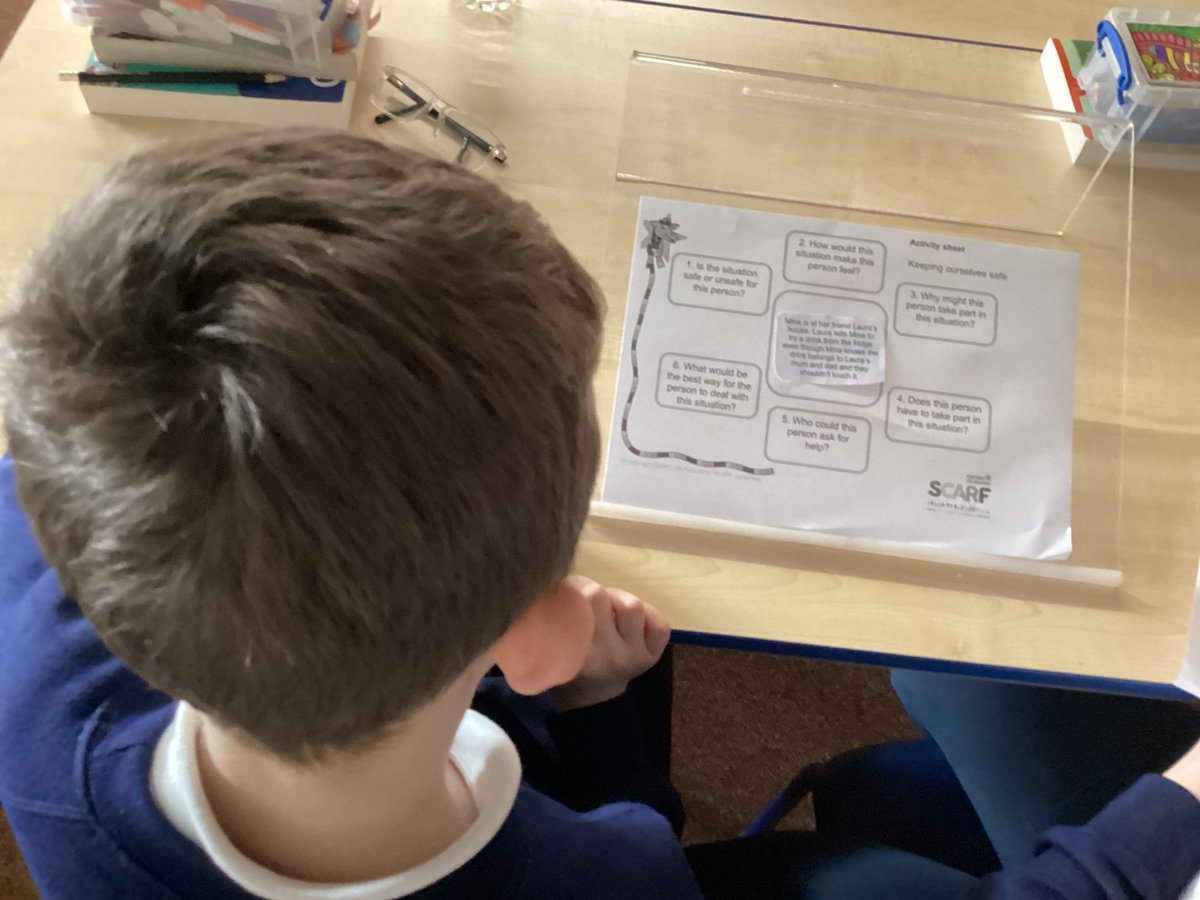 In PSHE, we’ve been discussing how to keep ourselves safe in different situations. #stocktonwoodpshe