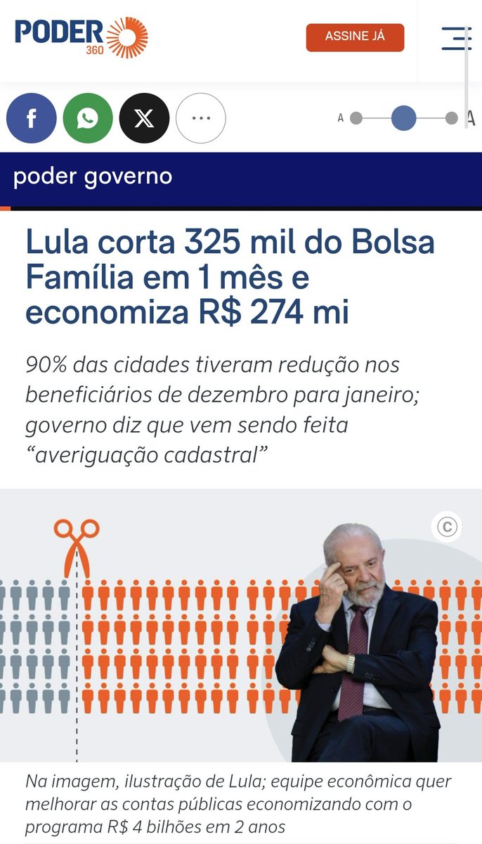 Na campanha o PT dizia que o Bolsonaro ia acabar com o Bolsa família...