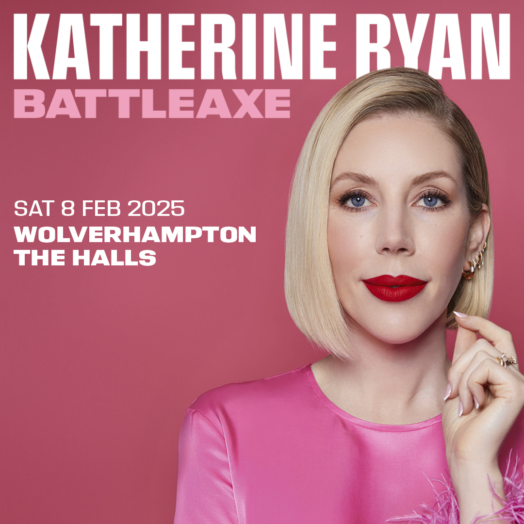University of Wolverhampton at The Halls (@thehallswolves) on Twitter photo TWO WEEKS TO GO:
<a href="/Kathbum/">Katherine Ryan</a> brings her new tour Battleaxe here on 8th February 2025!
Grab your tickets today >>
bit.ly/KatherineRyan_… TWO WEEKS TO GO:
<a href="/Kathbum/">Katherine Ryan</a> brings her new tour Battleaxe here on 8th February 2025!
Grab your tickets today >>
bit.ly/KatherineRyan_…
