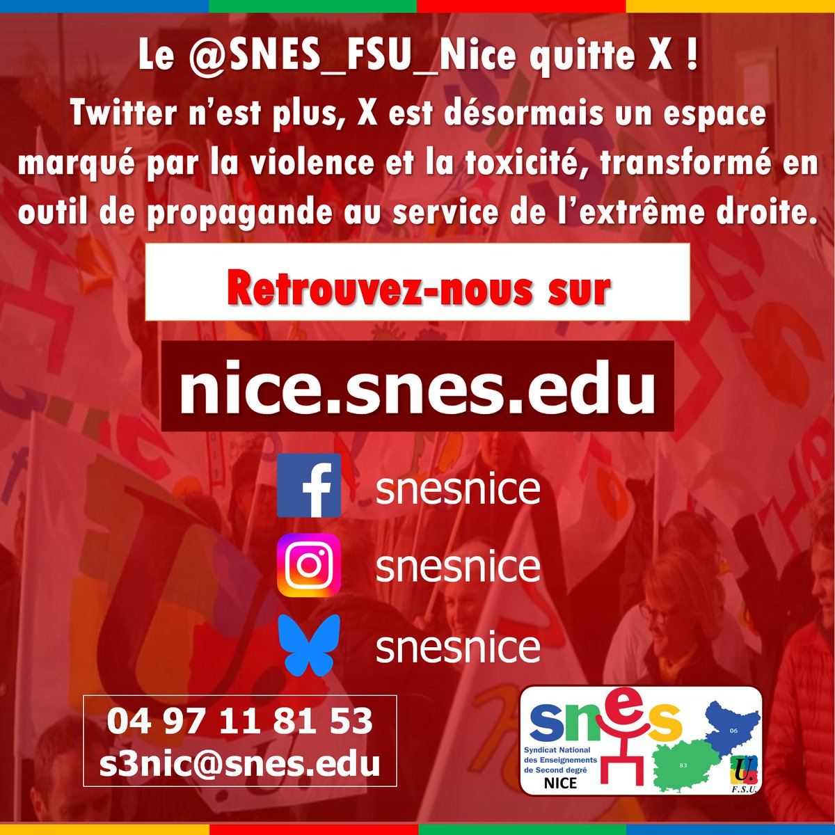 SNES-FSU Aca de Nice tweet media