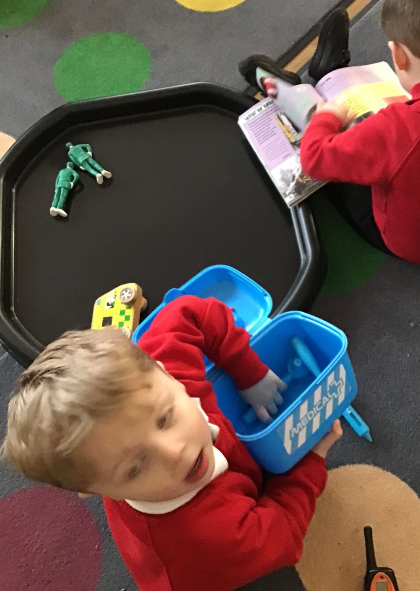 EastwayPrimary's tweet image. We are always so busy…..all of these emergencies are wearing us out! #eyfs #eyfsemergencytheme #eyfspsed