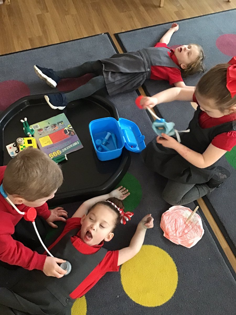 EastwayPrimary's tweet image. We are always so busy…..all of these emergencies are wearing us out! #eyfs #eyfsemergencytheme #eyfspsed