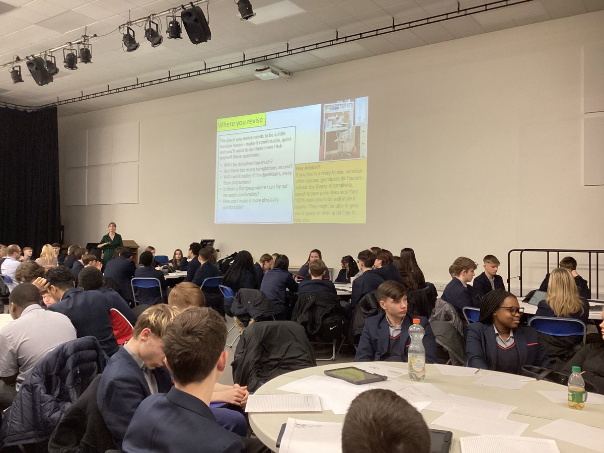 Year 11’s purposeful revision strategies workshop
#WeAreConyers