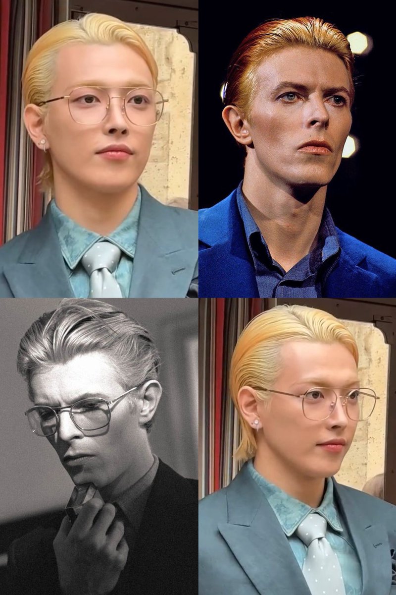 allt0hongjoong's tweet image. RAAAAHHHHH OKAY BOWIE

HONGJOONG AT PFW
#홍중 #HONGJOONG #PaulSmith #PaulSmithAW25
@ATEEZofficial @PaulSmithDesign