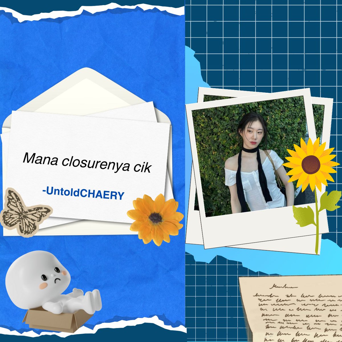 After 5 unforgettable days, With this, I, Chaery can finally say it: 𝗜 𝗹𝗼𝘃𝗲 𝘆𝗼𝘂! Not just the kind of love you say in passing, but the kind that’s filled with gratitude for the memories we’ve created together.