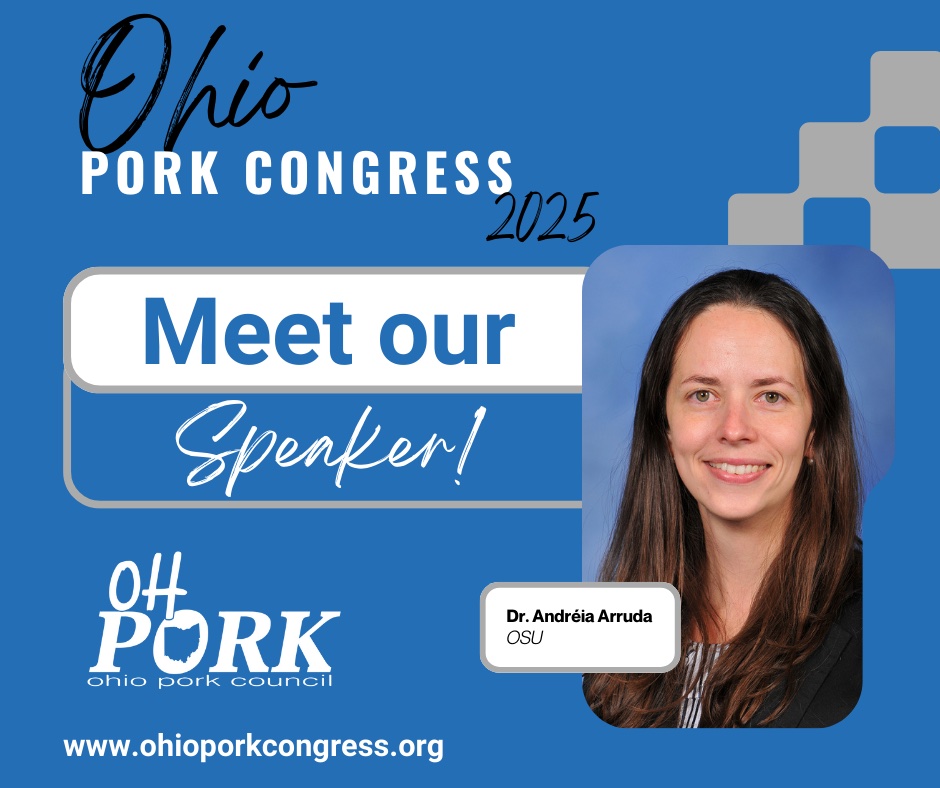 Join us on February 4 at 1 P.M. for an insightful update from Dr. Andréia Arruda on tackling PRRS at the industry level. This is your chance for an update on the latest strategies and solutions. Let's tackle PRRS together.

Reserve your spot at ohioporkcongress.org. #OHPork