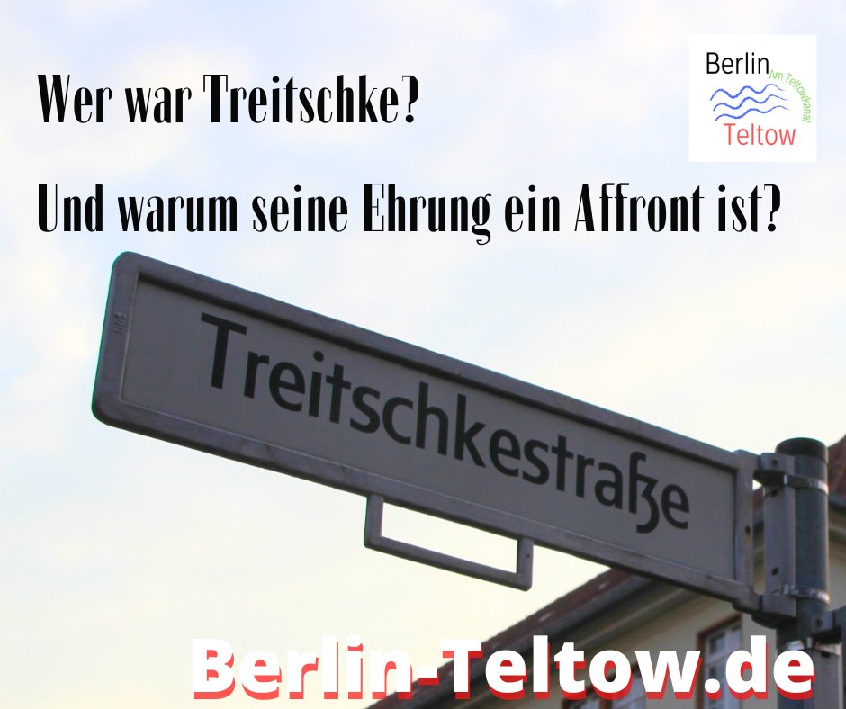 berlower's tweet photo. Wer war dieser #Treitschke und warum ist es unhaltbar, dass eine #Straße nach ihm benannt ist?
https://t.co/5EhrmUMdft
#Berlin #SteglitzZehlendorf #Umbenennung #Antisemit #Antisemitismus #Juden #Kaiserreich #Faschismus #NSZeit #NoAfD https://t.co/u727N9fQ0u