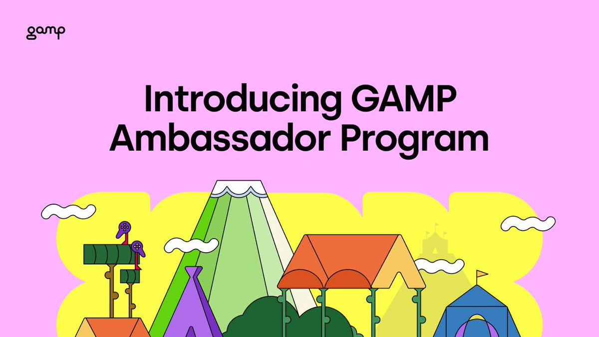 Gamers, creators, and community builders, it’s finally your time to shine!

Introducing the TRUMP card of our ecosystem: GAMP Ambassador Program!

Click here to apply now 👇
gamp.gg/ambassador-pro…

Curious to know more? Read this thread to learn everything about our ambassador
