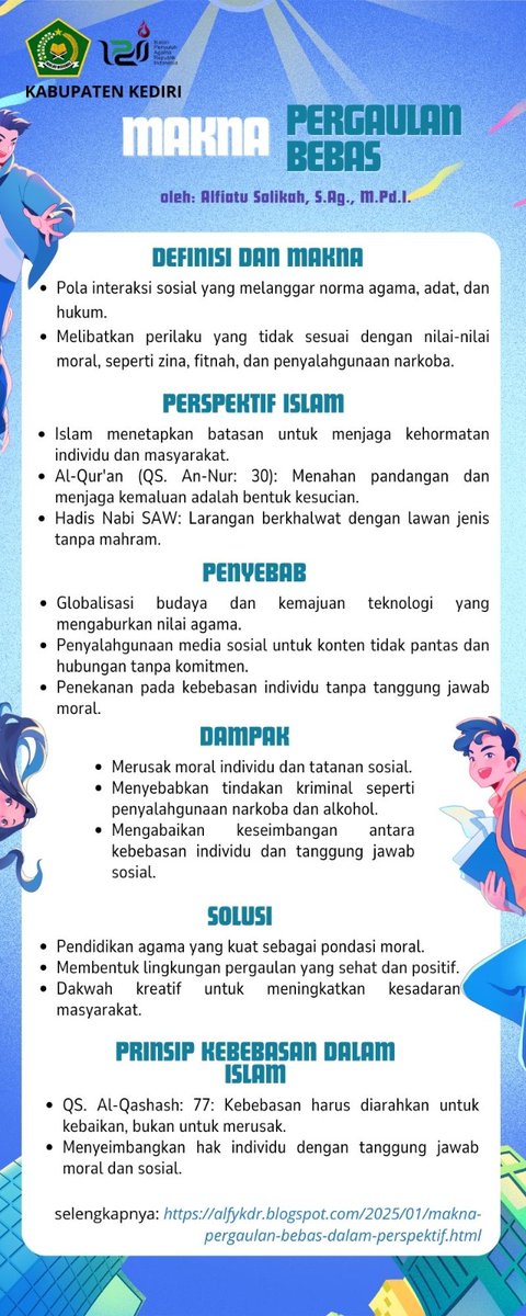 alfykdr's tweet photo. Makna Pergaulan Bebas, baca selengkapnya pada https://t.co/Kz4u3VrbAU
#Kemenag
#BimasIslam
#Penais
#Ipari
#PenyuluhAgama
#PenyuluhAgamaIslam
#PenyuluhAgamaBergerak
#pwiparijatim
#pdiparikediri https://t.co/ap1N3cfSWH