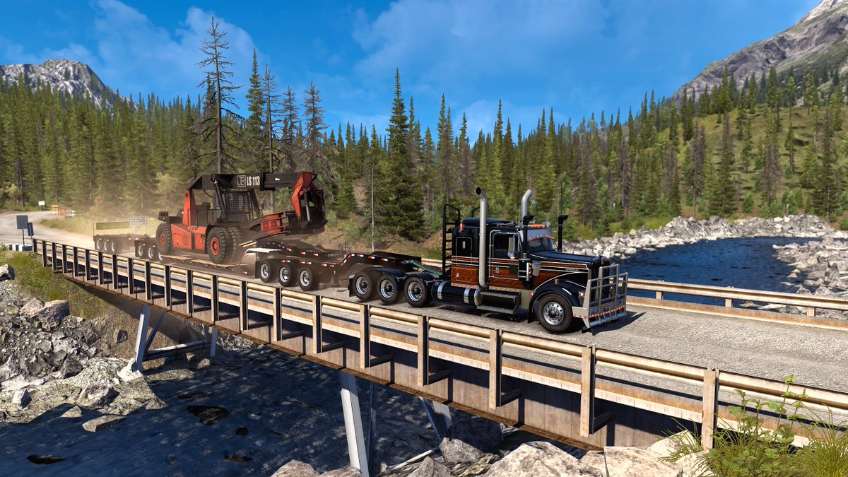 Aussie_Bushman's tweet photo. Today I built myself a Black Kenworth W900 Logging & Heavy Forest Machinery, inspired by JF Logging (see comment below) it's loud and it hauls heavy extremely well.
#kenworth #virtualphotography #vpsupport #jflogging #bestcommunityever #americantrucksimulator #jonruda https://t.co/lJOZxAfrUE