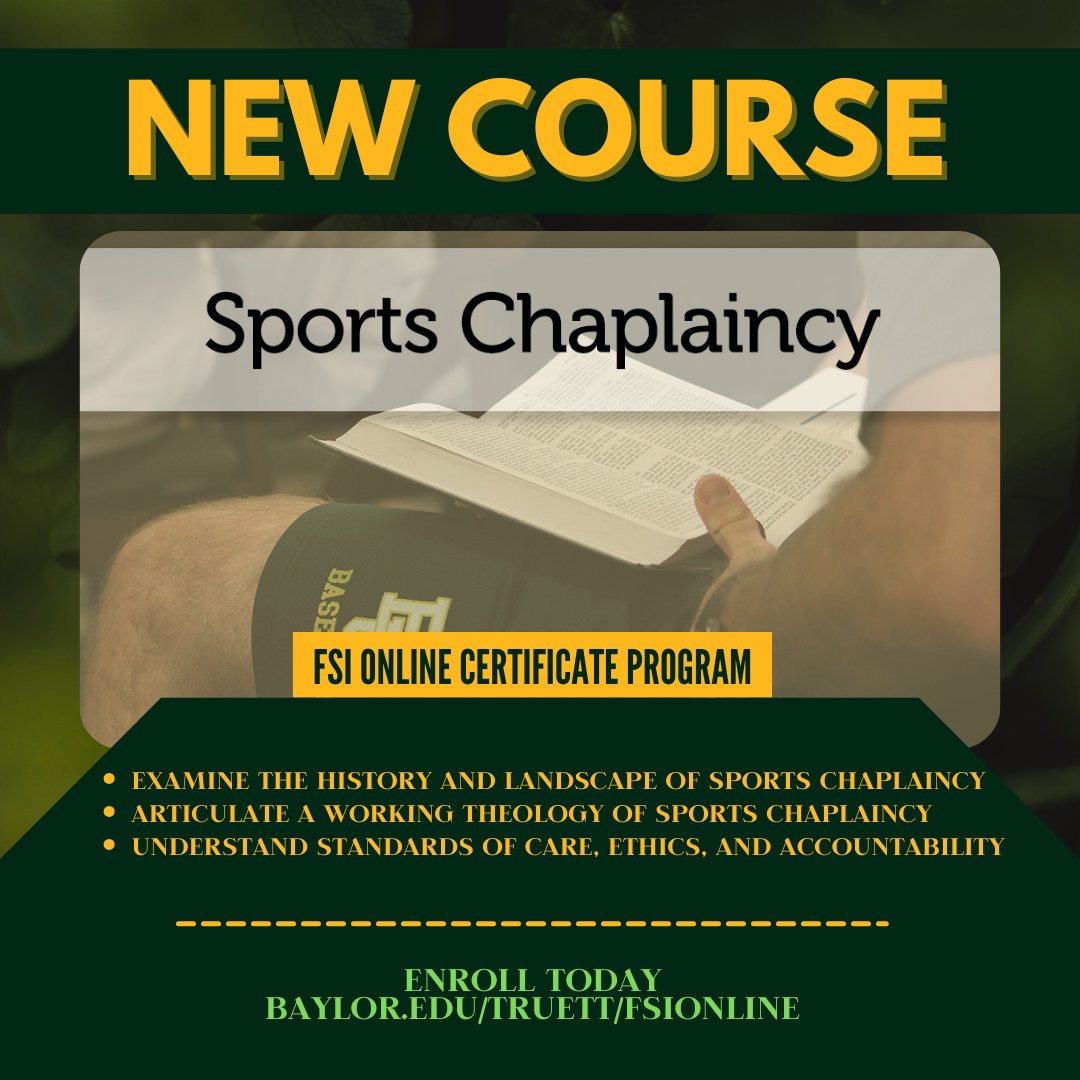 Faith & Sports Institute tweet media