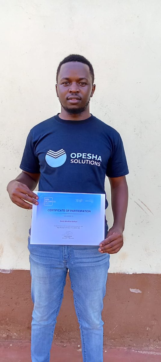 As the CTO of OPESHA Solutions, I’m grateful to receive my Certificate of Participation in #AppOlympics2024! 🎉 While our app didn’t make it to the Semi-Finals, I’m thankful for the experience and the chance to work with an incredible team. 🚀

#Innovation  #Entrepreneurship #CTO