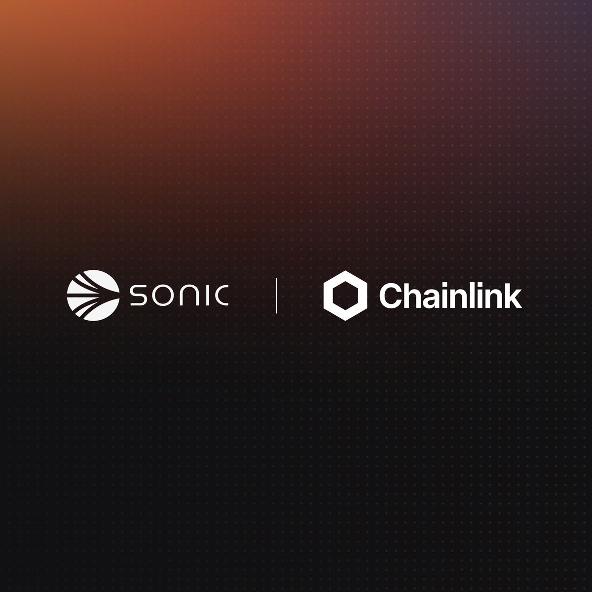 The Chainlink standard is now live on @SonicLabs mainnet (formerly Fantom),  a member of Chainlink Scale. Chainlink CCIP enables secure cross-chain  interoperability, while Data Streams & Data Feeds deliver low-latency and  verifiable