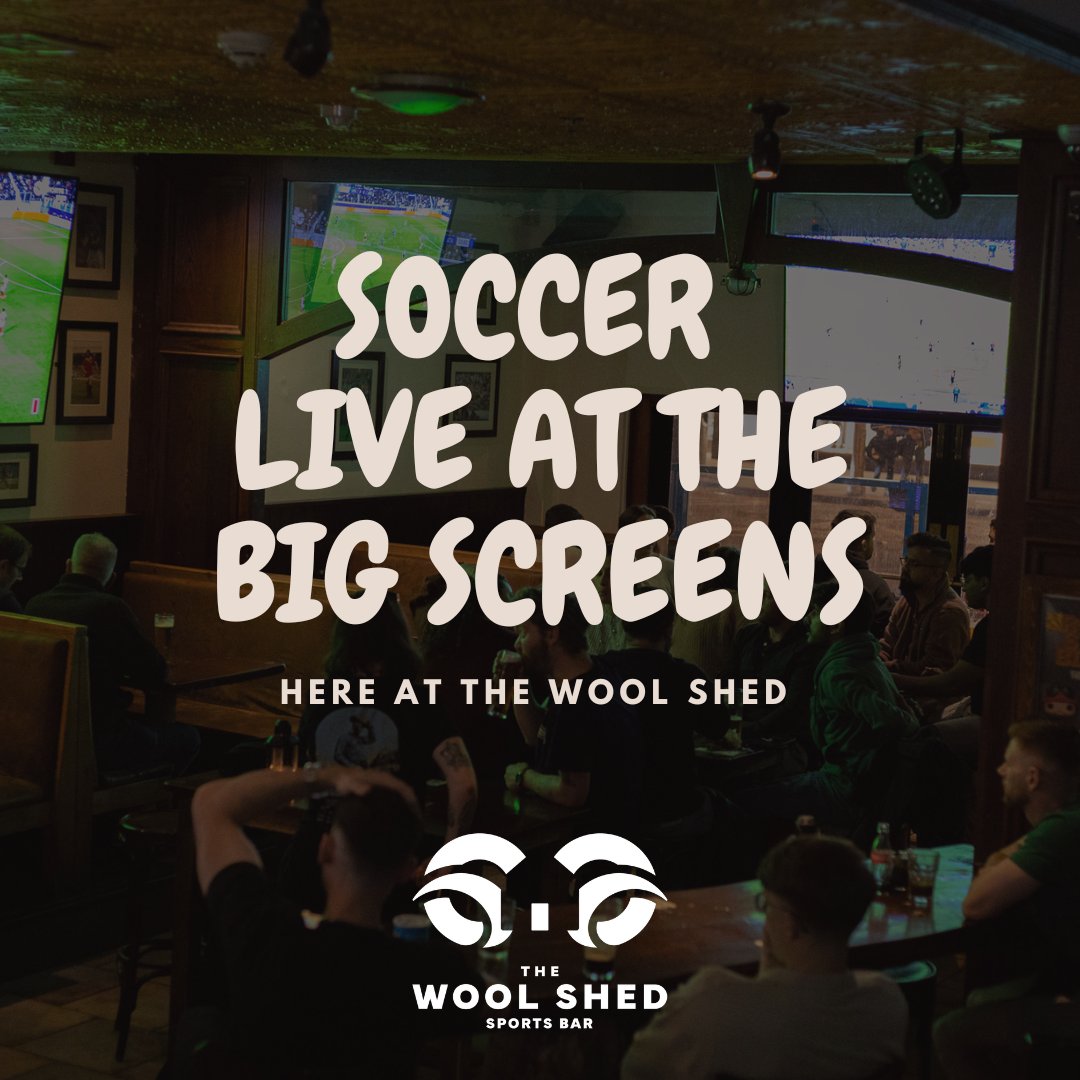 Ready to catch up on all the footy action? 

We’ve got the game on, the drinks flowing, and the atmosphere buzzing. Grab your mates and join us at the Wool Shed – it’s time to cheer on your team!
