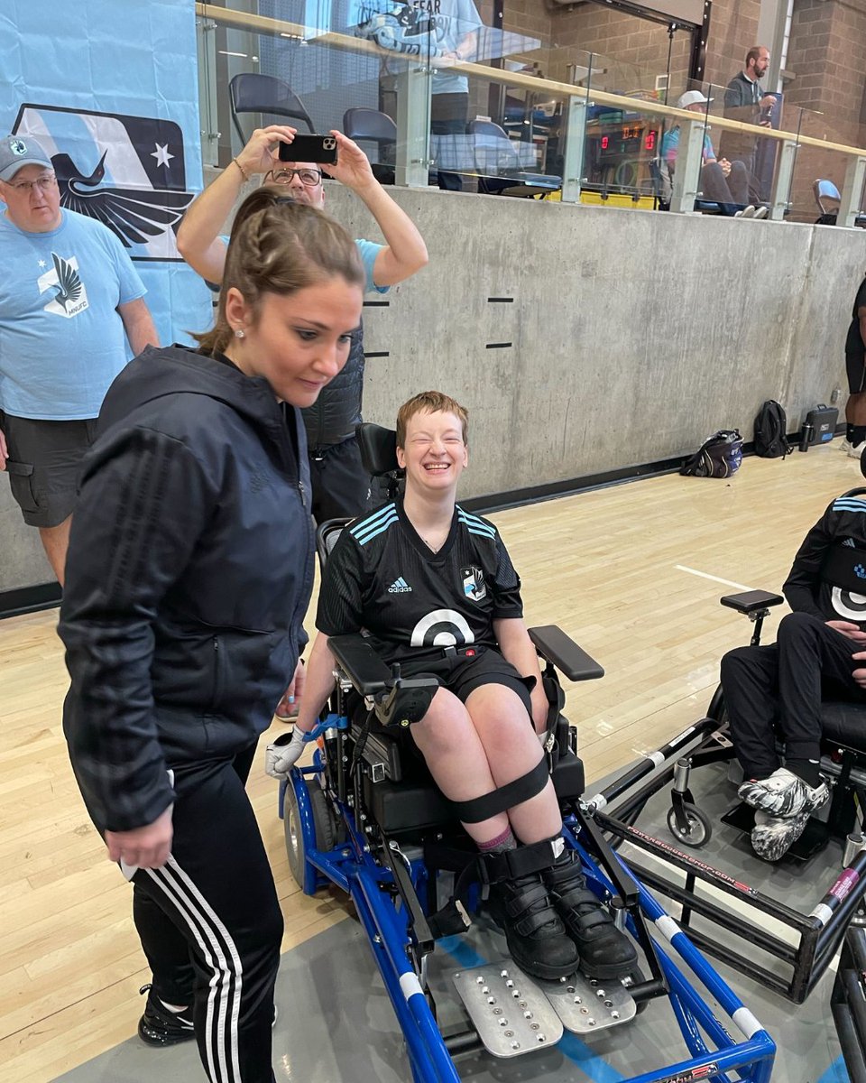 The Minnesota United Power Soccer Team showed heart and hustle at the Phoenix Rising Tournament. A highlight of their weekend was Bryton McMahon scoring a goal after his official return to the team after coming back from a stroke last year. Way to go! 

@allinahealth | #MNUFC