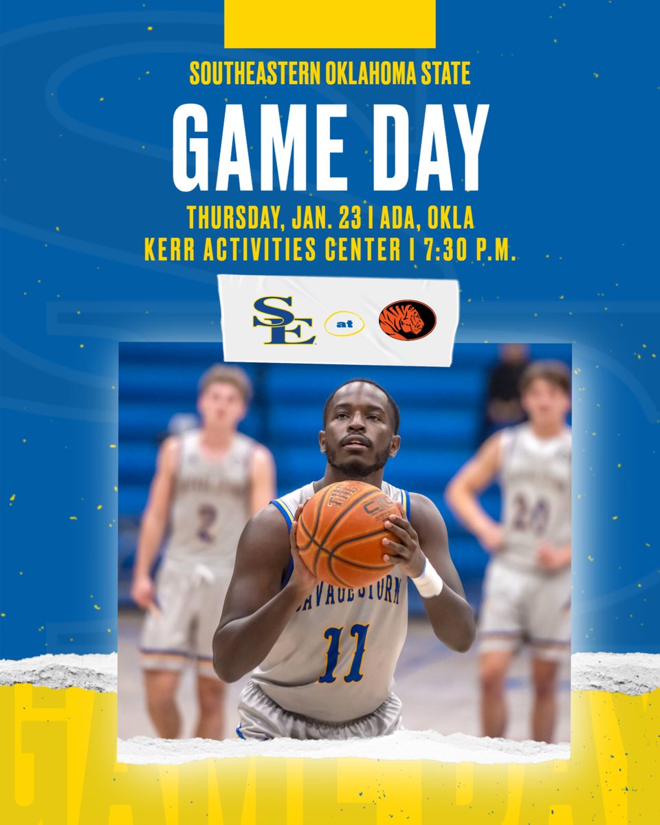 Southeastern Athletics (@gosoutheastern) on Twitter photo Rivalry Showdown in Adaโผ๏ธ
๐East Central
๐Ada, Okla.
โฐ7:30 p.m.
๐๏ธKerr Activities Center
๐gosoutheastern.com/coverage
<a href="/SavageStormMBB/">Savage Storm MBB</a> l #GoSoutheastern l #TakeCover Rivalry Showdown in Adaโผ๏ธ
๐East Central
๐Ada, Okla.
โฐ7:30 p.m.
๐๏ธKerr Activities Center
๐gosoutheastern.com/coverage
<a href="/SavageStormMBB/">Savage Storm MBB</a> l #GoSoutheastern l #TakeCover