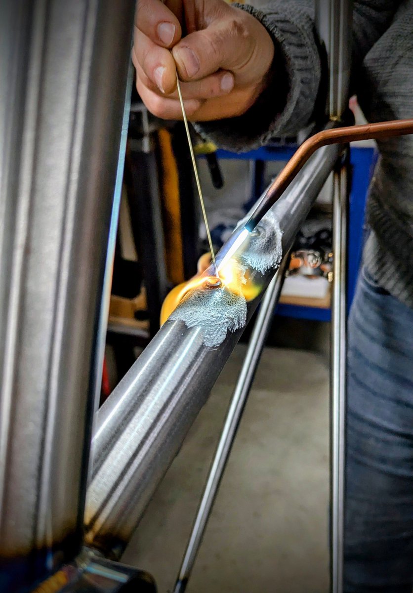 Enigmabikes's tweet photo. Reigniting the Flame 🔥
Steel lovers, rejoice—something exciting is in the works. This updated classic marks the return of a long-missed model. Watch this space! #SteelIsReal #BikeCraft
#Workshopwednesday #Steelbikes #MadeInSussex #Framebuilding #Framebuilders #Craftsmanship https://t.co/DlS12KKAGV