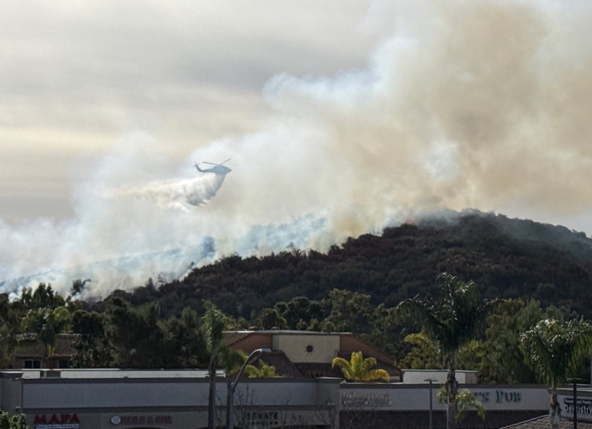 GodsPlaid81's tweet photo. A new fire just about every other day in #SanDiego County. All show signs of being started on the side of busy roads and near open areas of vegetation to spread to. Seems too crazy to not be Arson #lawildfires #CaliforniaWildfires2025 #CaliforniaOnFire https://t.co/9Ipa0DGQYl