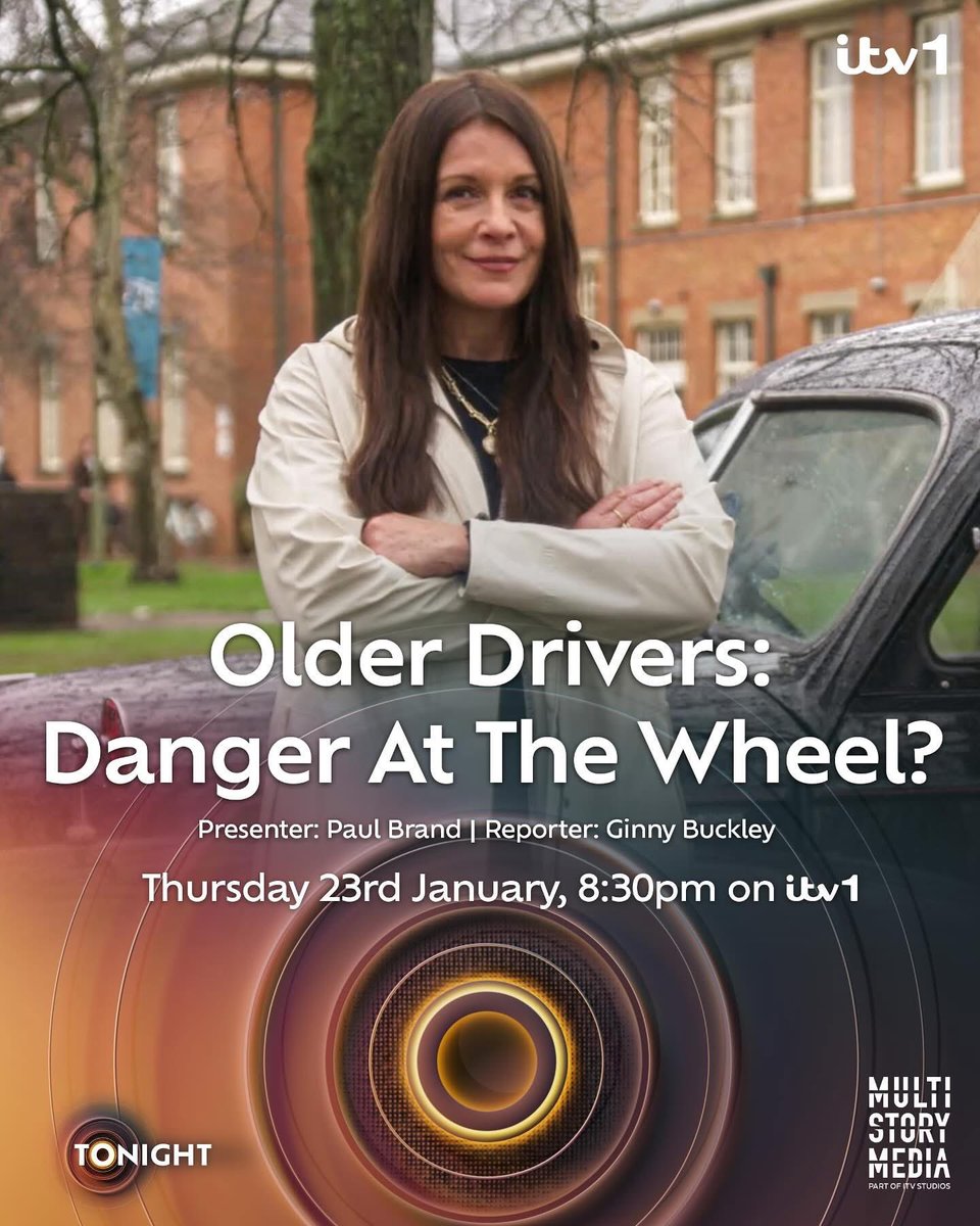 RobHeard1656's tweet photo. I will be appearing on ITV Tonight on Thursday 23rd January at 8.30pm and talking about how we, The @OlderDriveForum, can do to help and support mature and older drivers to carry on driving safely for longer https://t.co/eghkFac7oy