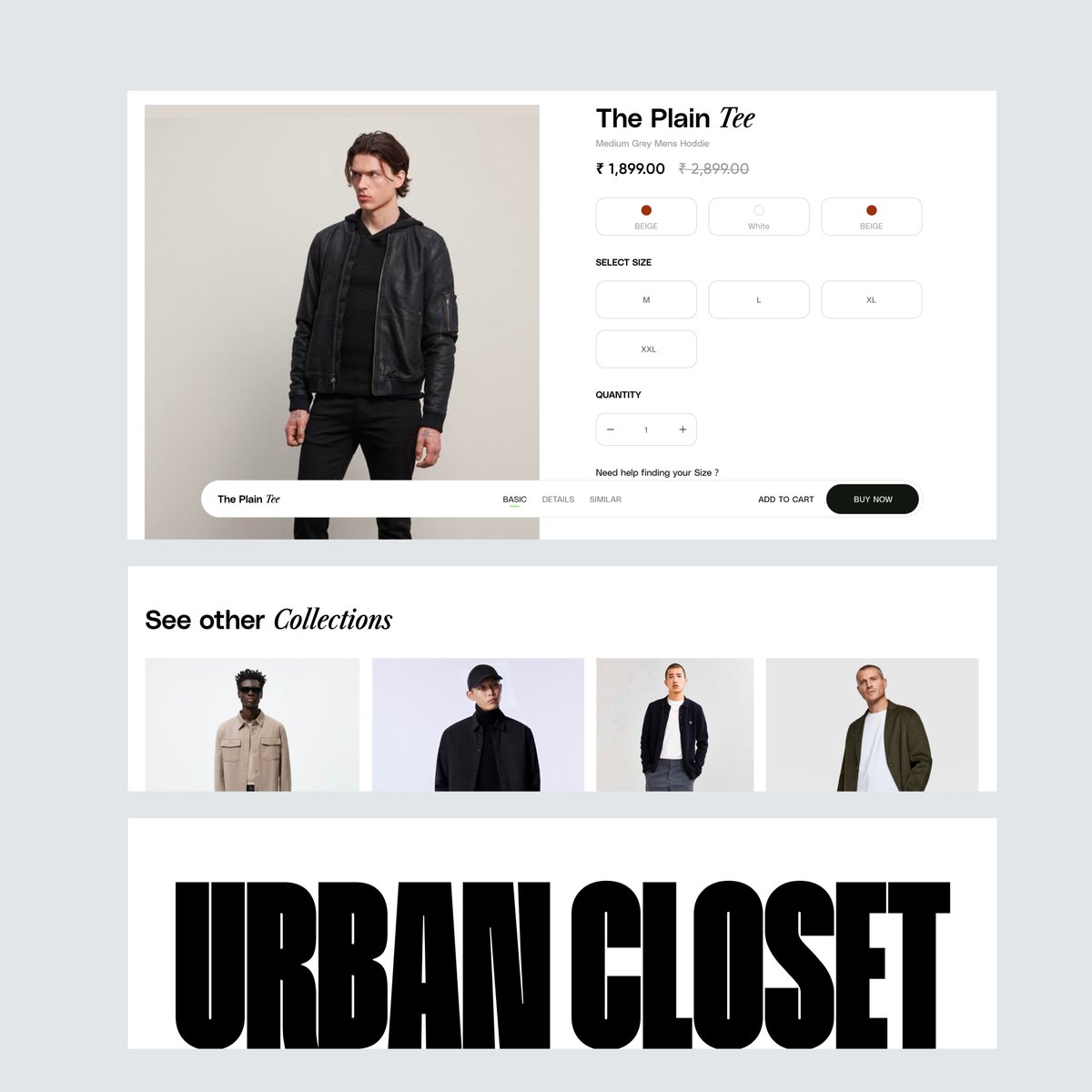 Ibad_devsed's tweet photo. Minimal design for a seamless shopping experience ⚡️

#uidesign #uxdesign #ecommercedesign #minimaldesign #webdesign #onlineshopping #productdesign #cleanui #modernui #shoppingexperience #digitaldesign #interface https://t.co/D7y8KBMFT3