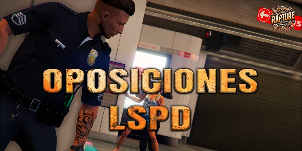 Rapture_rp's tweet photo. 🚨 ¡ATENCIÓN, FUTUROS HÉROES DE LA LEY! 🚨

¡Las oposiciones para la LSPD están oficialmente abiertas!

🍩 Si amas los donuts, las sirenas y las persecuciones épicas, este es tu momento.💨

¡Pero cuidado! Aquí solo aceptamos a los mejores... y a los que sepan aparcar la patrulla sin liarla. 😎🚘
https://t.co/Y05qsoDsjo

#LSPDTeNecesita #rapturerp #FiveM #QuedaPoco