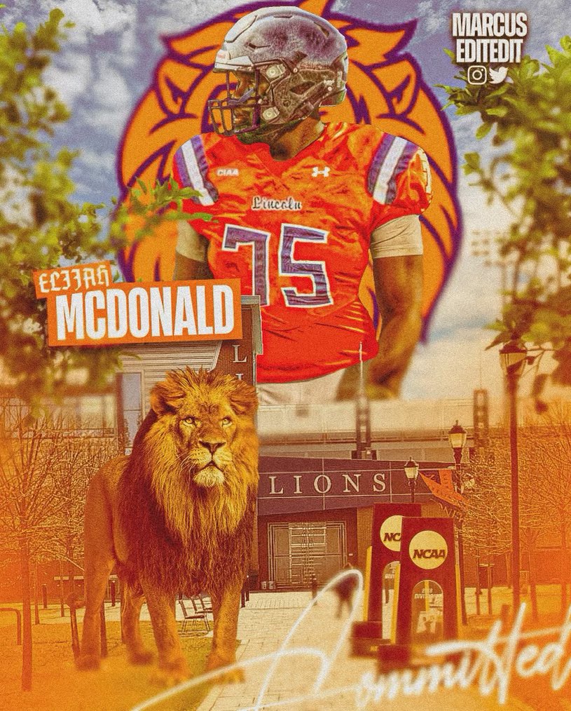 75_tigg's tweet photo. After a long talk with my family i would love to say i’m 1000% committed to Lincoln university @CoachtanQ @coachpett919 @CoachDoc621 @CDRamsFootball #AGTG https://t.co/UDDcvPDFkz