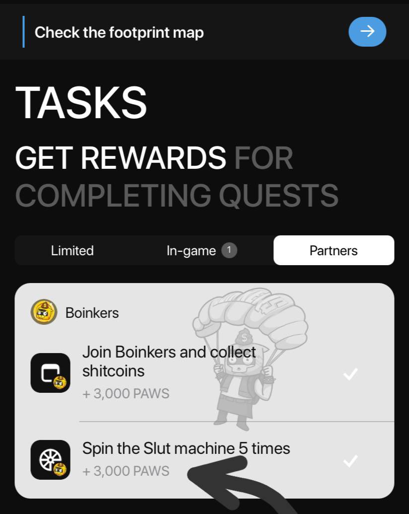 cryptoisgender's tweet photo. new task in $PAWS, TGE is coming soon 🐾 https://t.co/EbNf7mdp1A