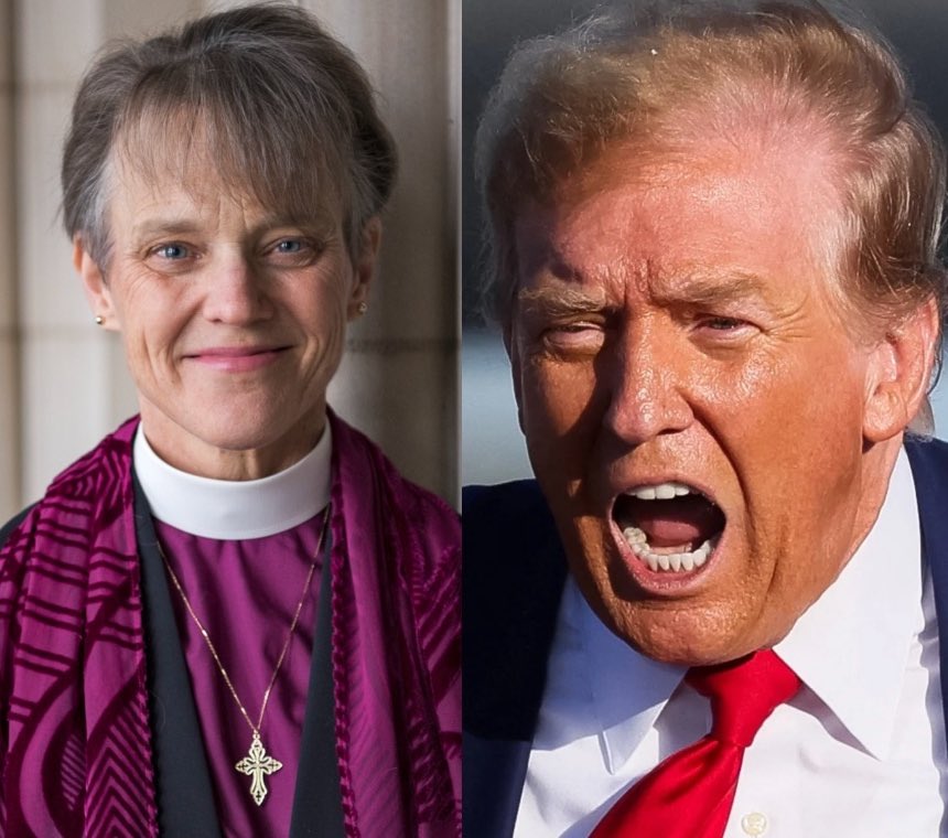 BREAKING: Bishop Mariann Edgar Budde speaks out about her powerful sermon that caused Donald Trump to attack her as "not compelling or smart" and "nasty."

This woman of God isn't bowing down before our so-called Christian president...

"My responsibility that morning, yesterday