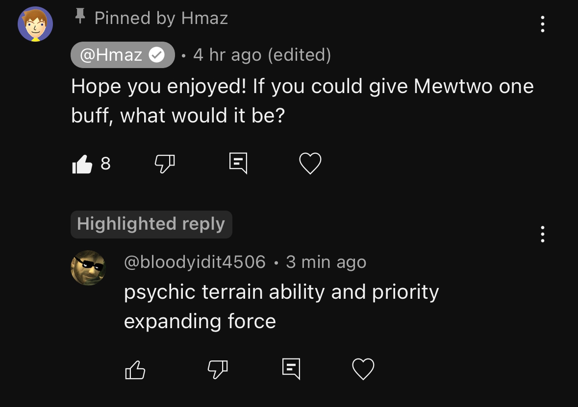 My comment section is full of geniuses 💔