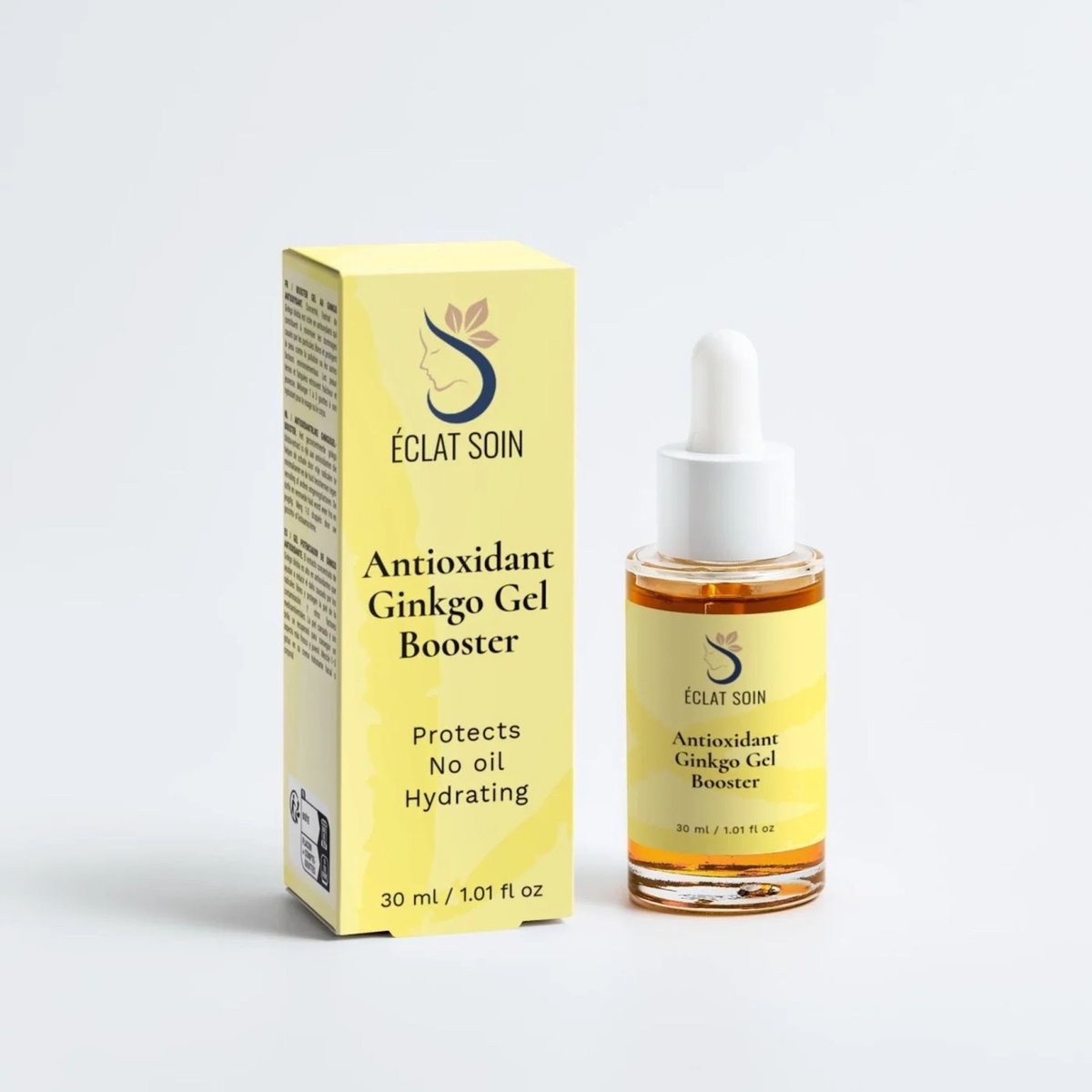 ECLAT_SOIN's tweet photo. Nurture your skin with our Ginkgo Biloba Antioxidant Face Gel! 🌿 Packed with Ginkgo Biloba and Green Tea extract, this powerful gel protects your skin from environmental damage while boosting radiance. 
.
#AntioxidantSkincare #GinkgoBiloba #RadiantSkin #YouthfulGlow https://t.co/CFunNEsijQ